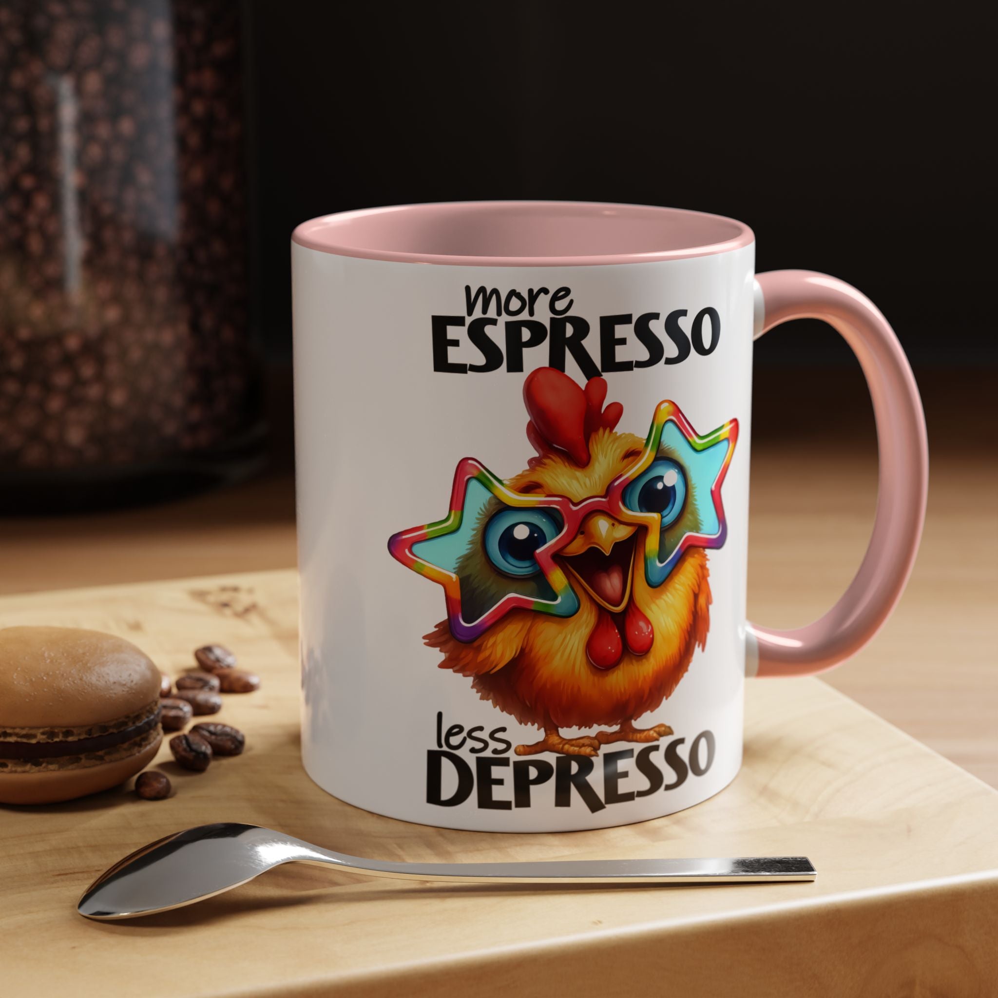 More Espresso, Less Depresso – Mood-Boosting Mug