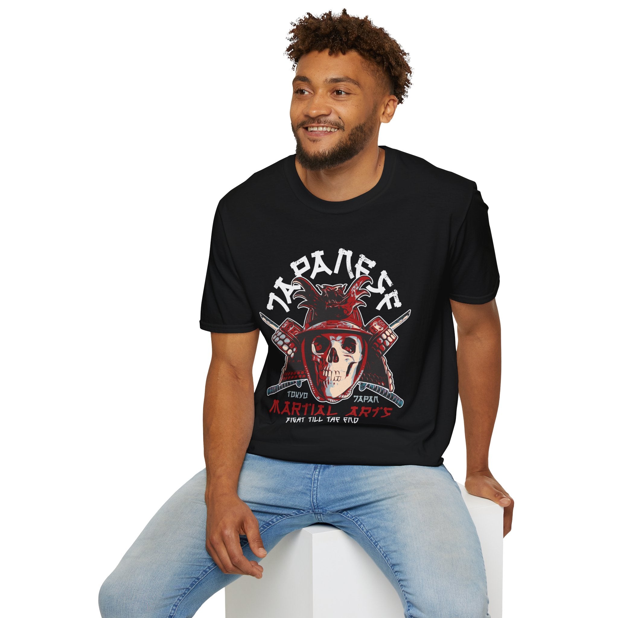 Japanese Martial Arts – Fight Till the End Samurai Skull