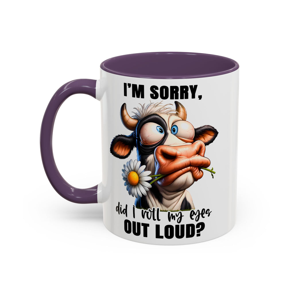 Sassy Cow Eye-Roll Mug