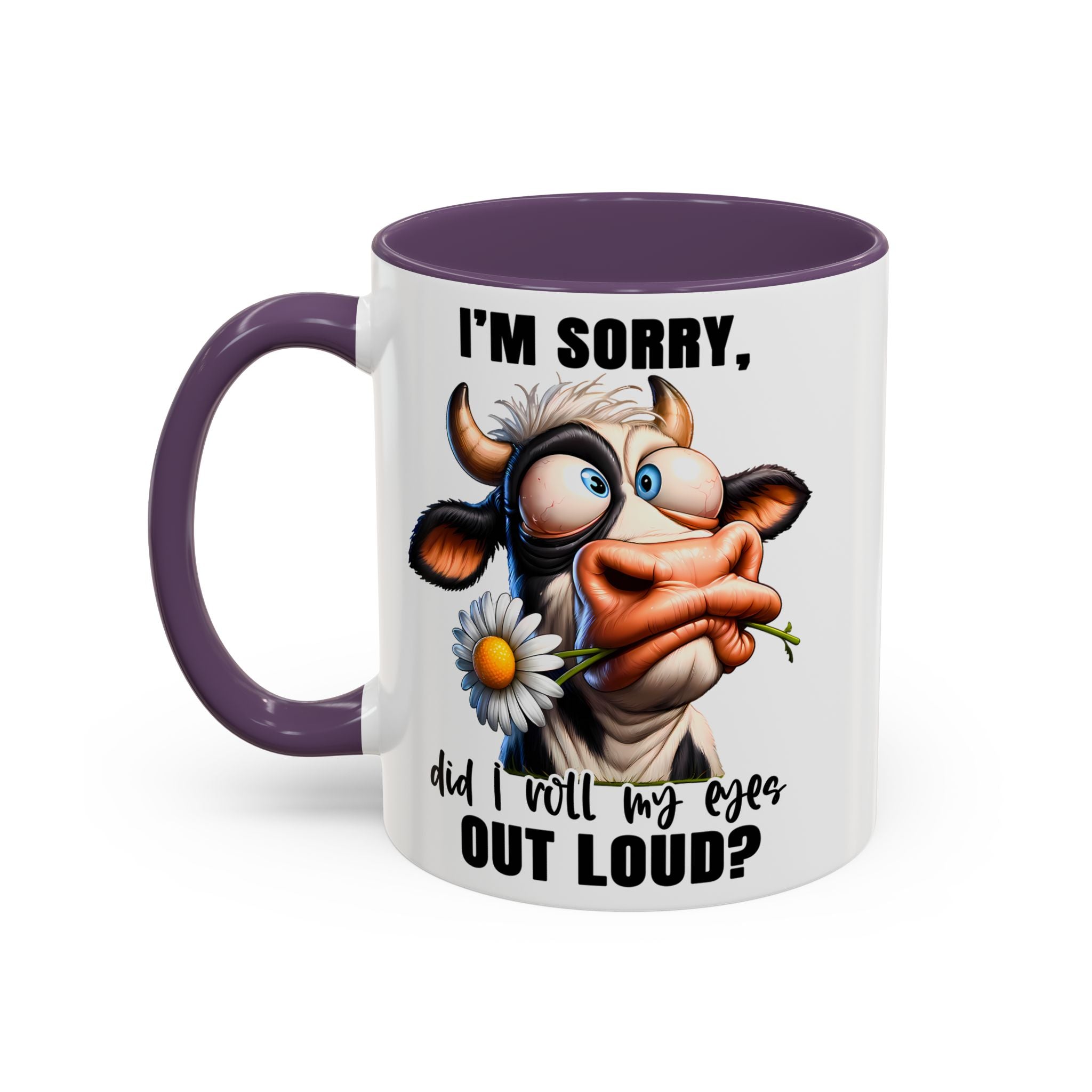 Sassy Cow Eye-Roll Mug