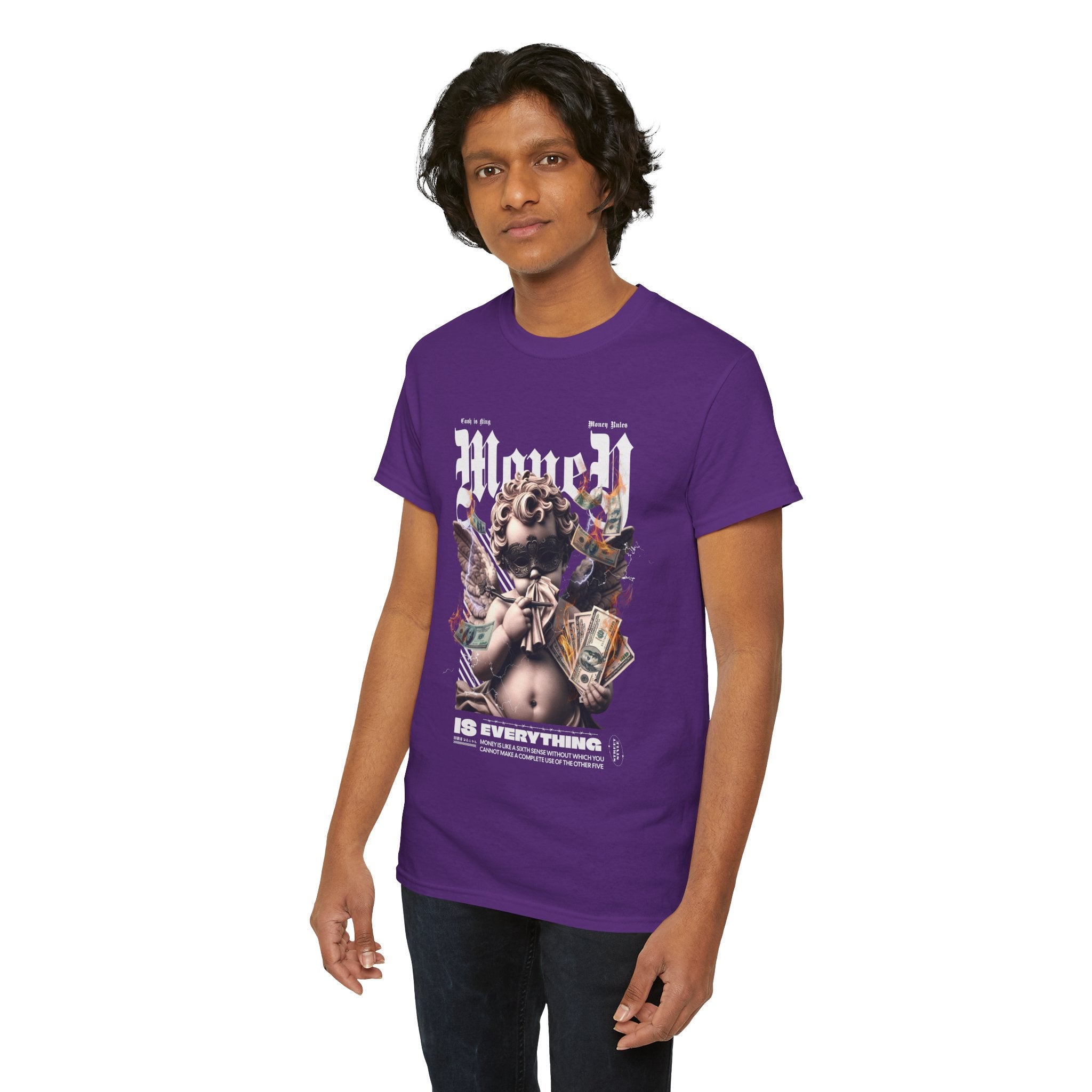 Money is Everything: Opulent Cherub Streetwear Design
