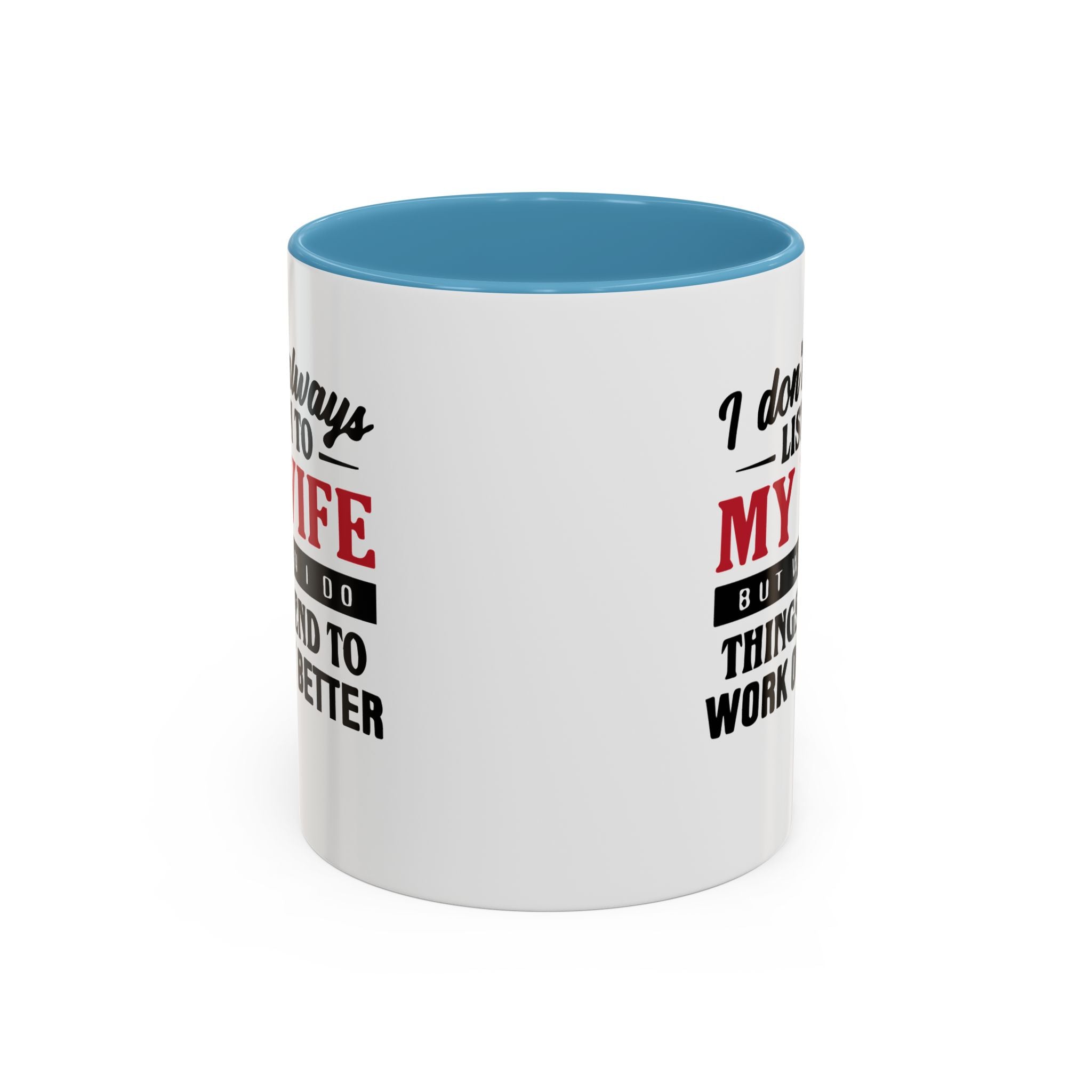 Funny Husband Coffee Mug – 11oz & 15oz Humor Quote, Colorful Interior