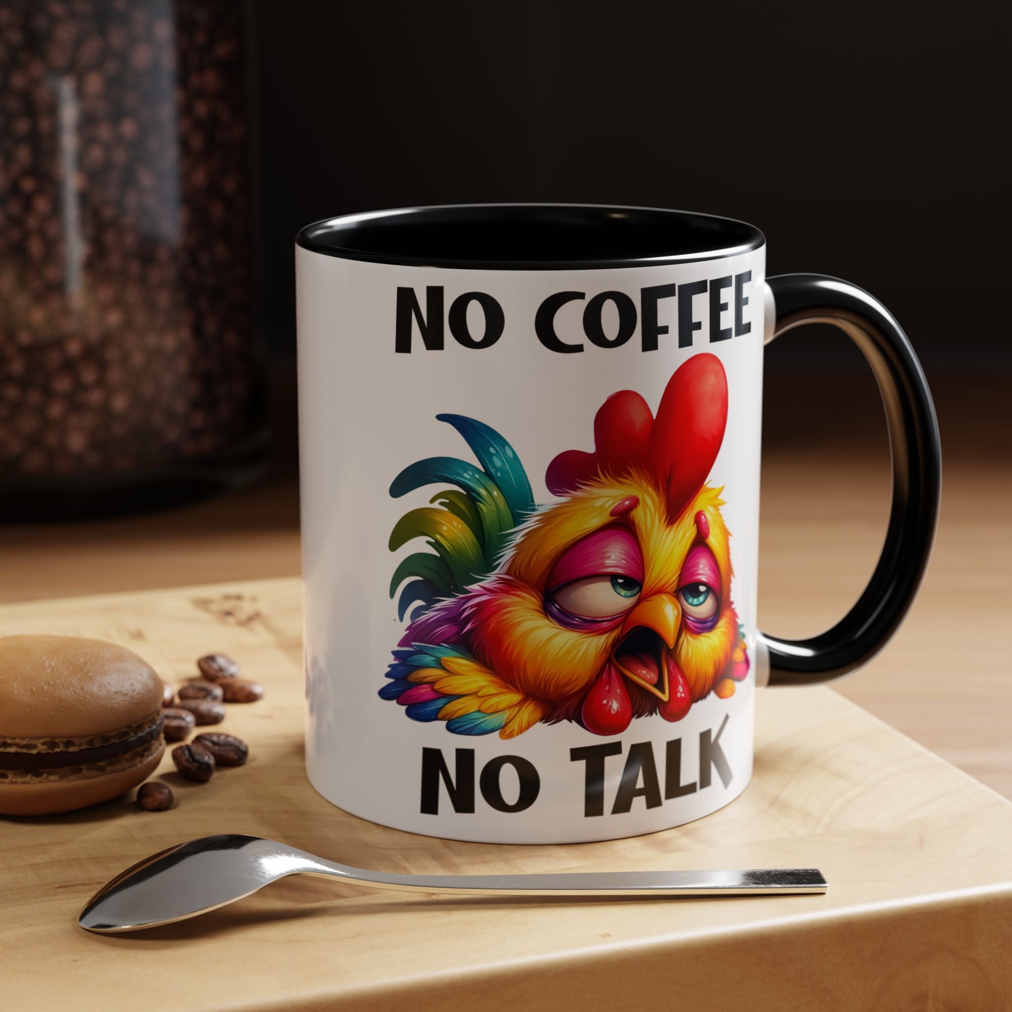 No Coffee, No Talk – Pre-Caffeine Warning Mug