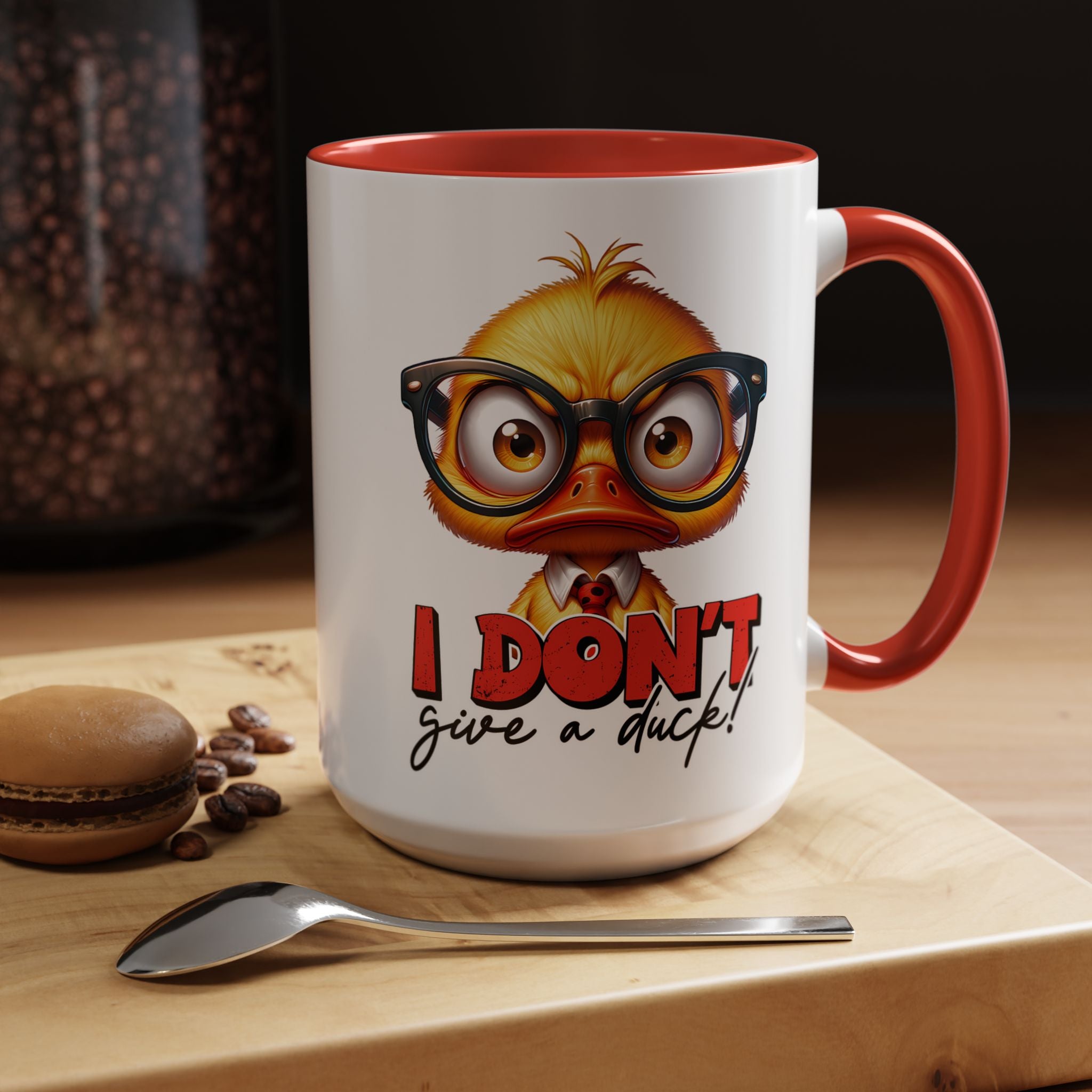 I Don’t Give a Duck – No-Nonsense Duckling Mug