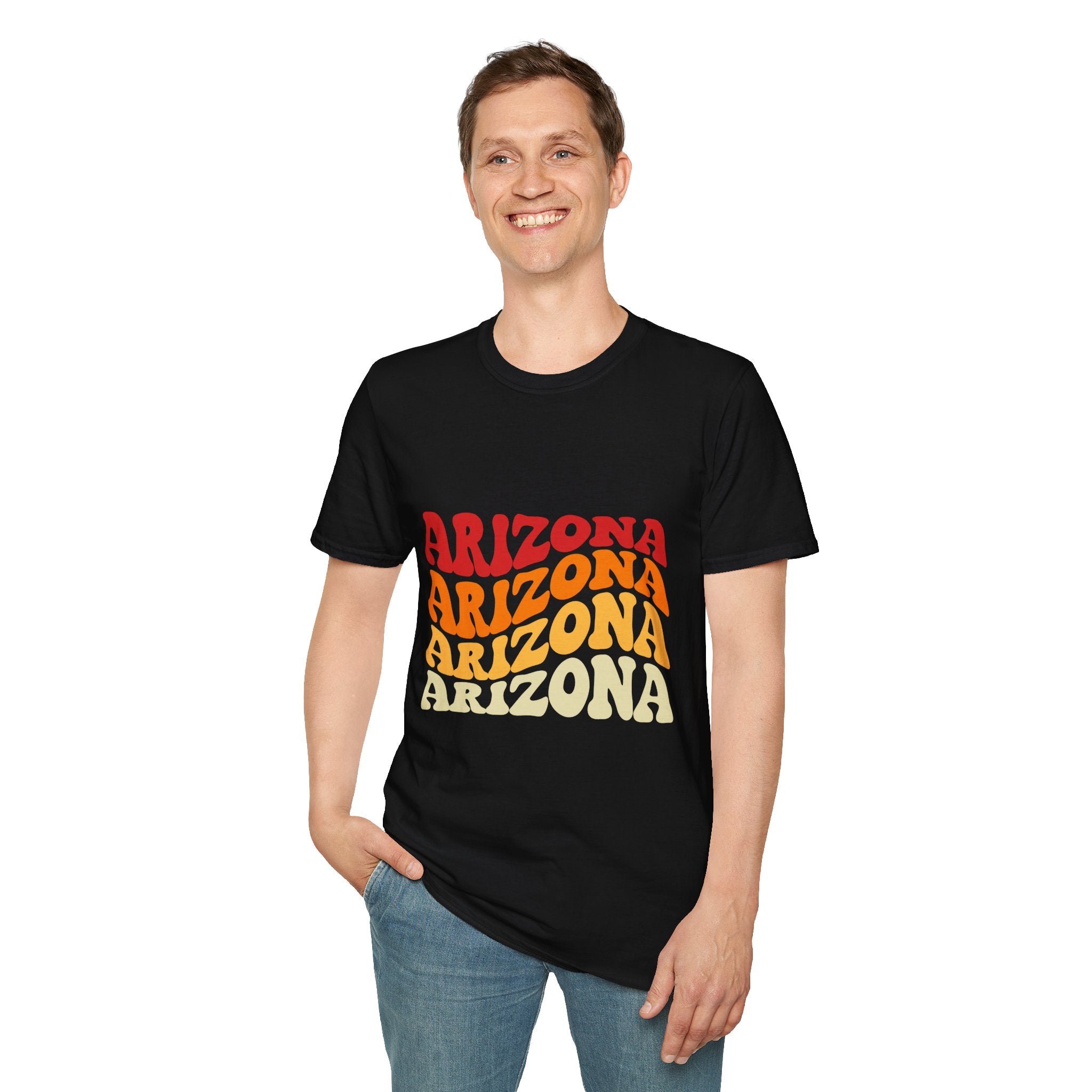 Arizona T-Shirt – Retro Arizona Graphic Tee, Desert Vibes Shirt, Unisex Southwest Travel Apparel