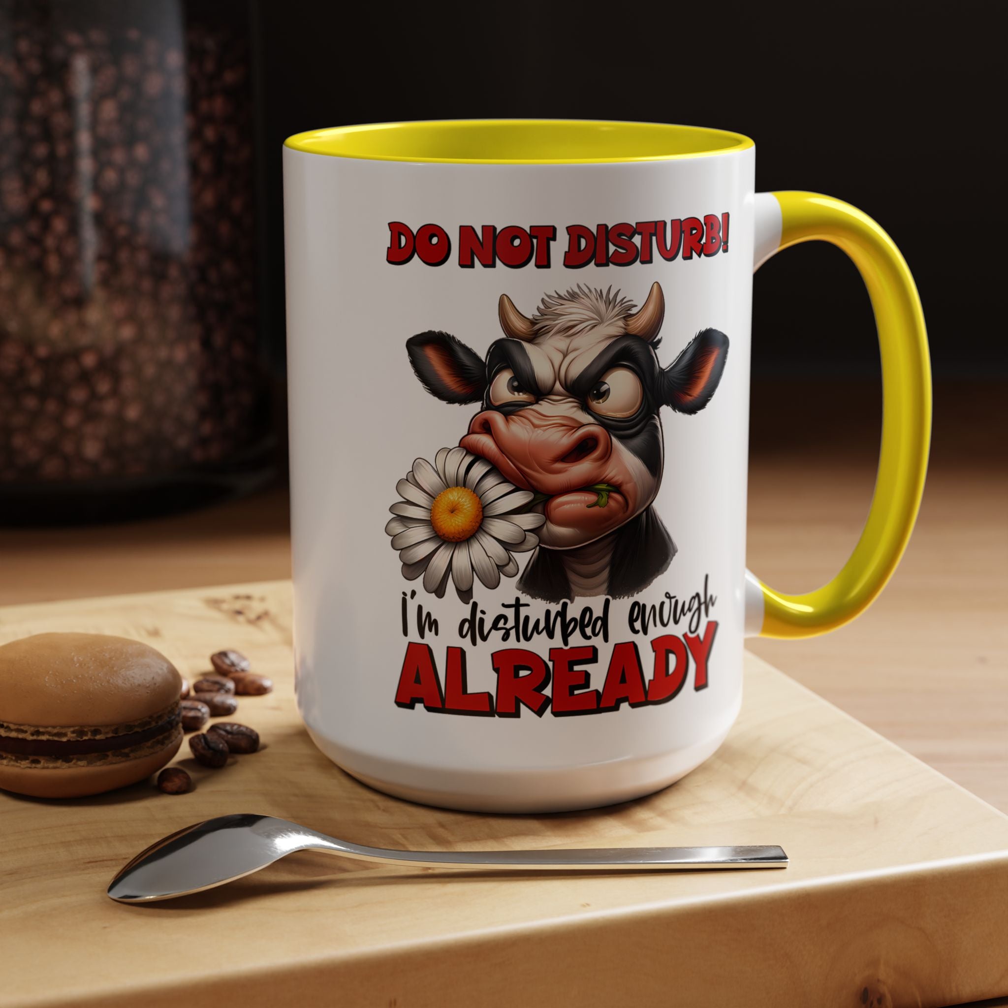 Disturbed & Caffeinated Coffee Mug