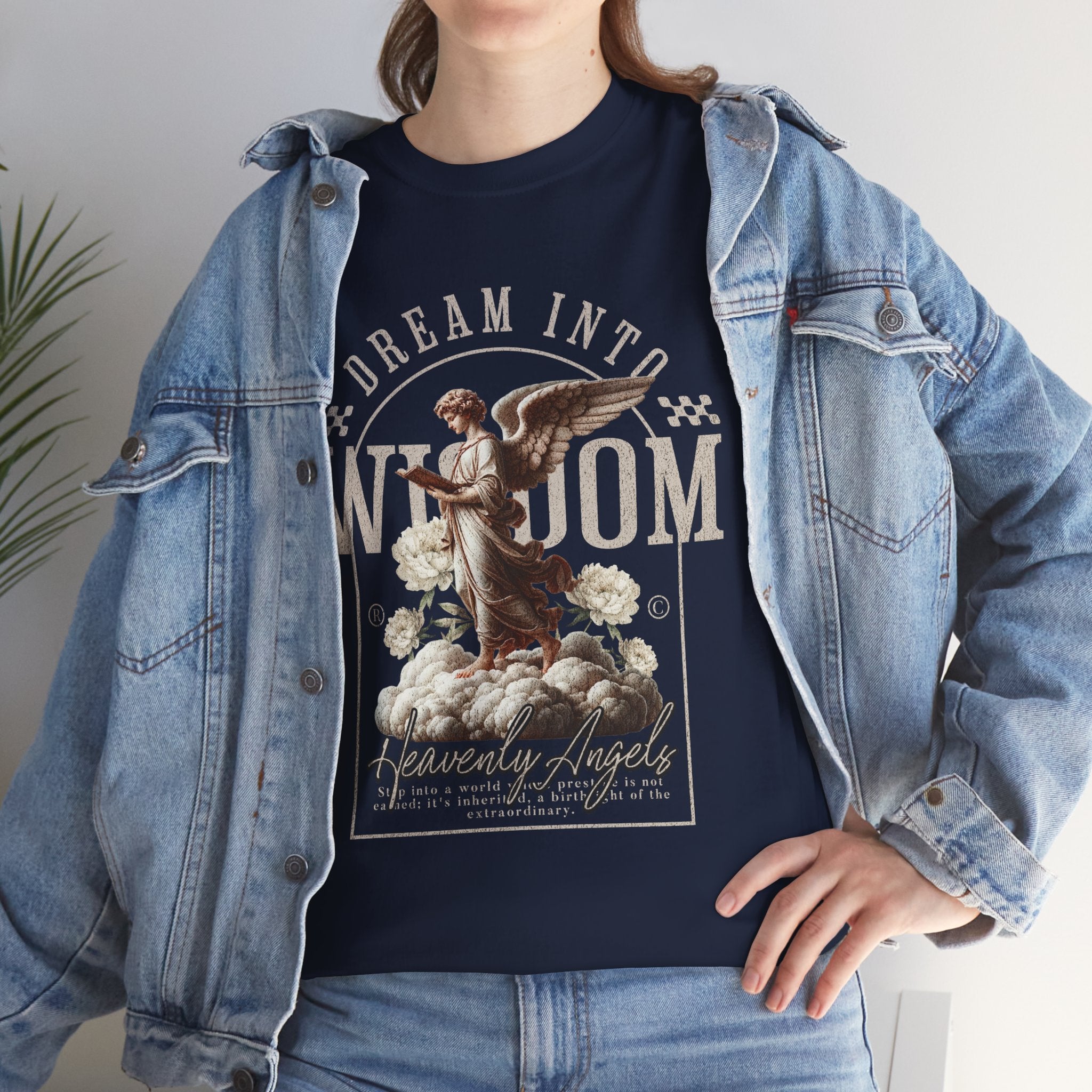 "Dream into Wisdom" - Heavenly Angels T-Shirt Design