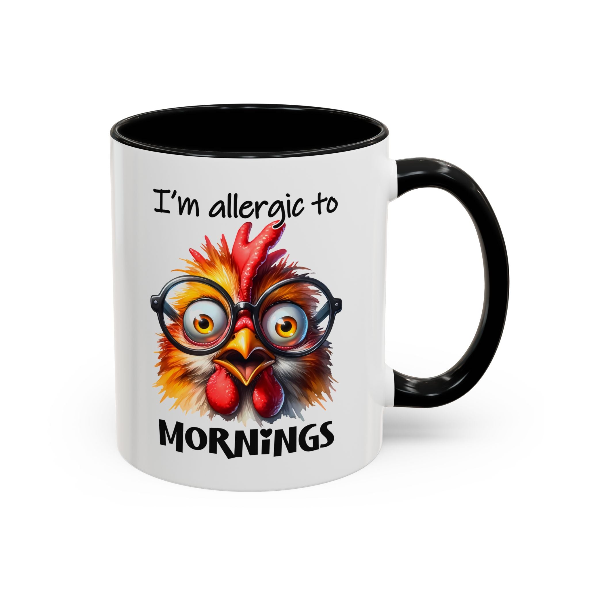 I’m Allergic to Mornings – Sleepy Humor Mug