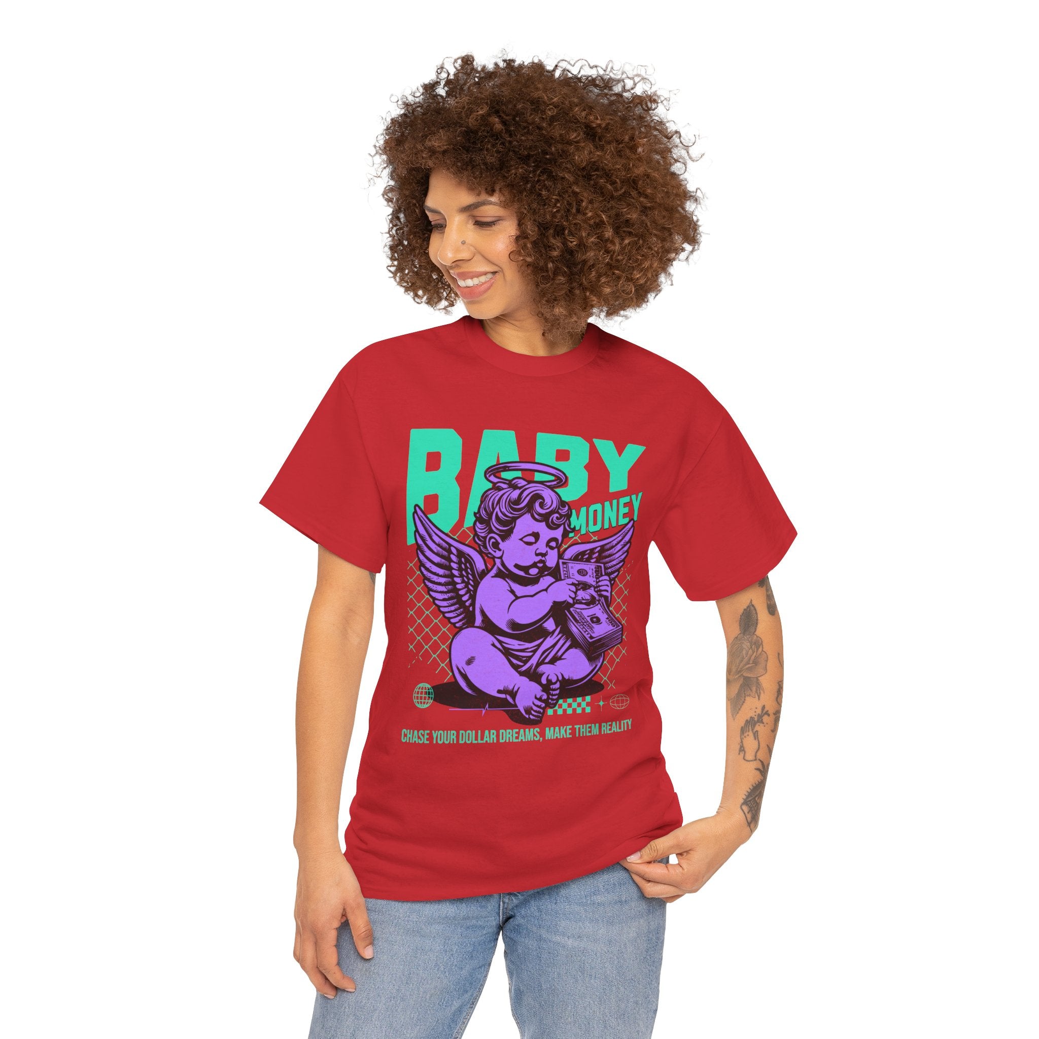 Baby Money: Chase Your Dollar Dreams Streetwear Graphic