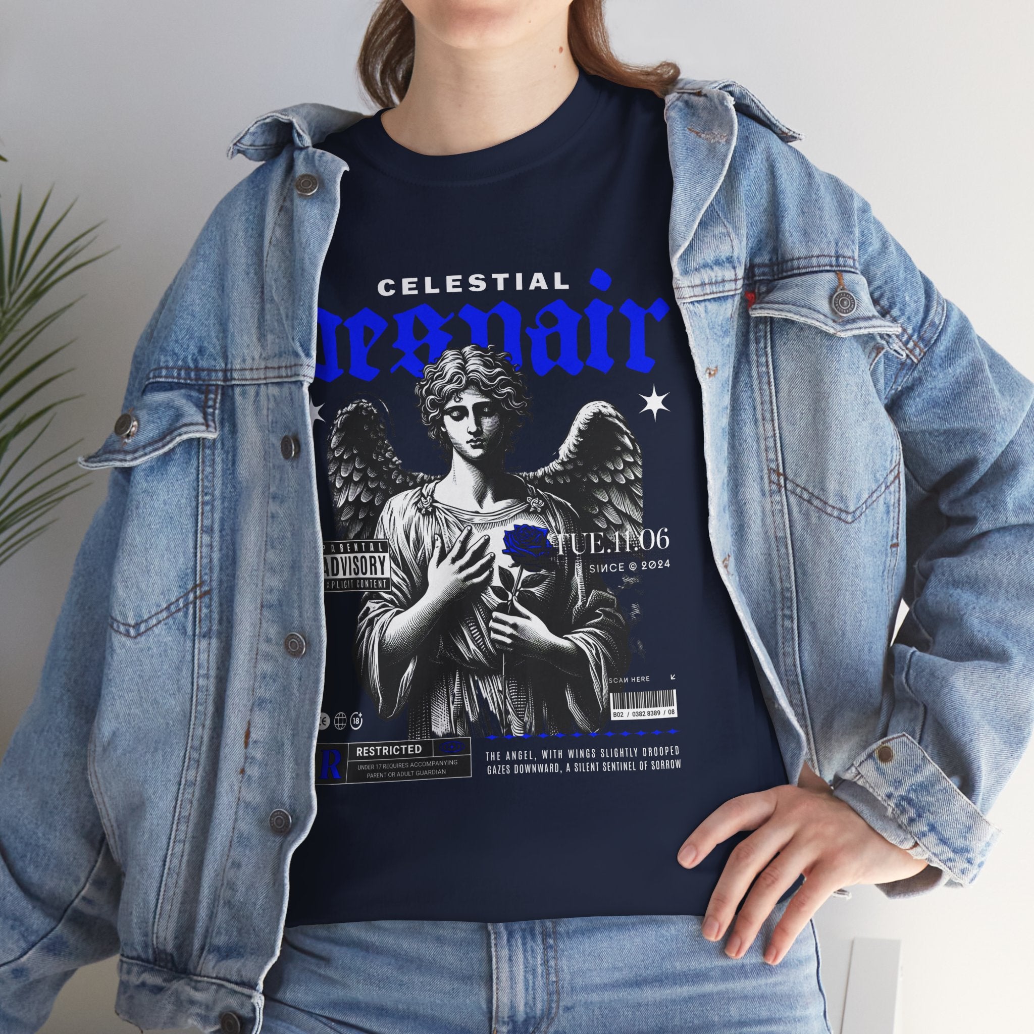 Celestial Despair Graphic T-Shirt Design