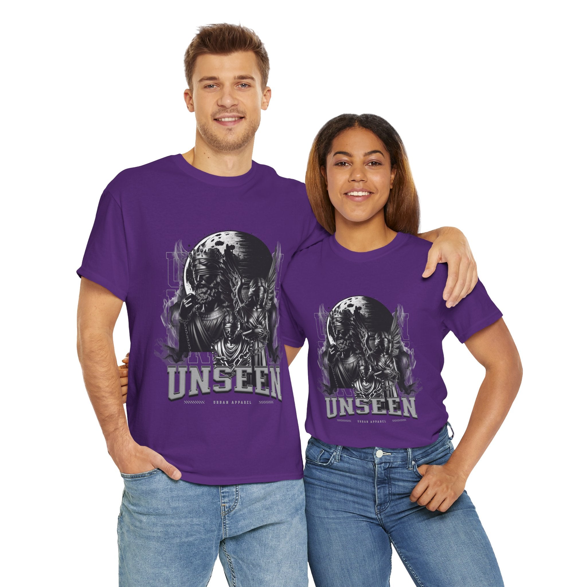 "Unseen" Blindfolded Figures with Chains - Dark Urban Apparel Digital Art