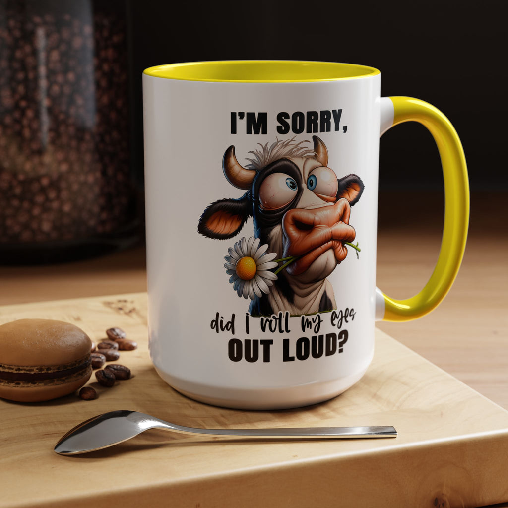 Sassy Cow Eye-Roll Mug
