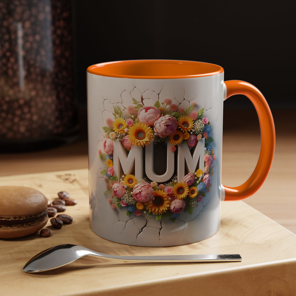 Love Mum Floral Coffee Mug