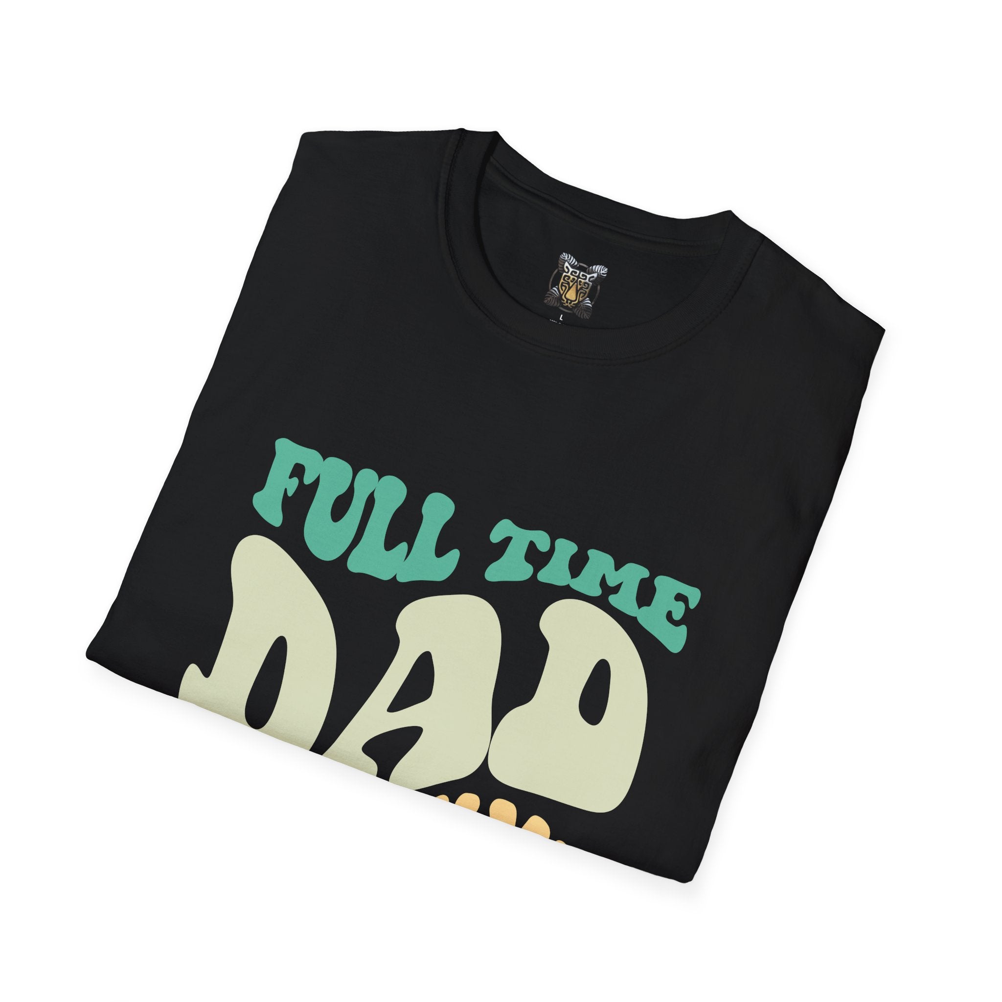 Funny Dad T-Shirt – “Full-Time Dad, Part-Time Pharmacist” Gift for Fathers, Healthcare Workers, and Pharmacy Lovers