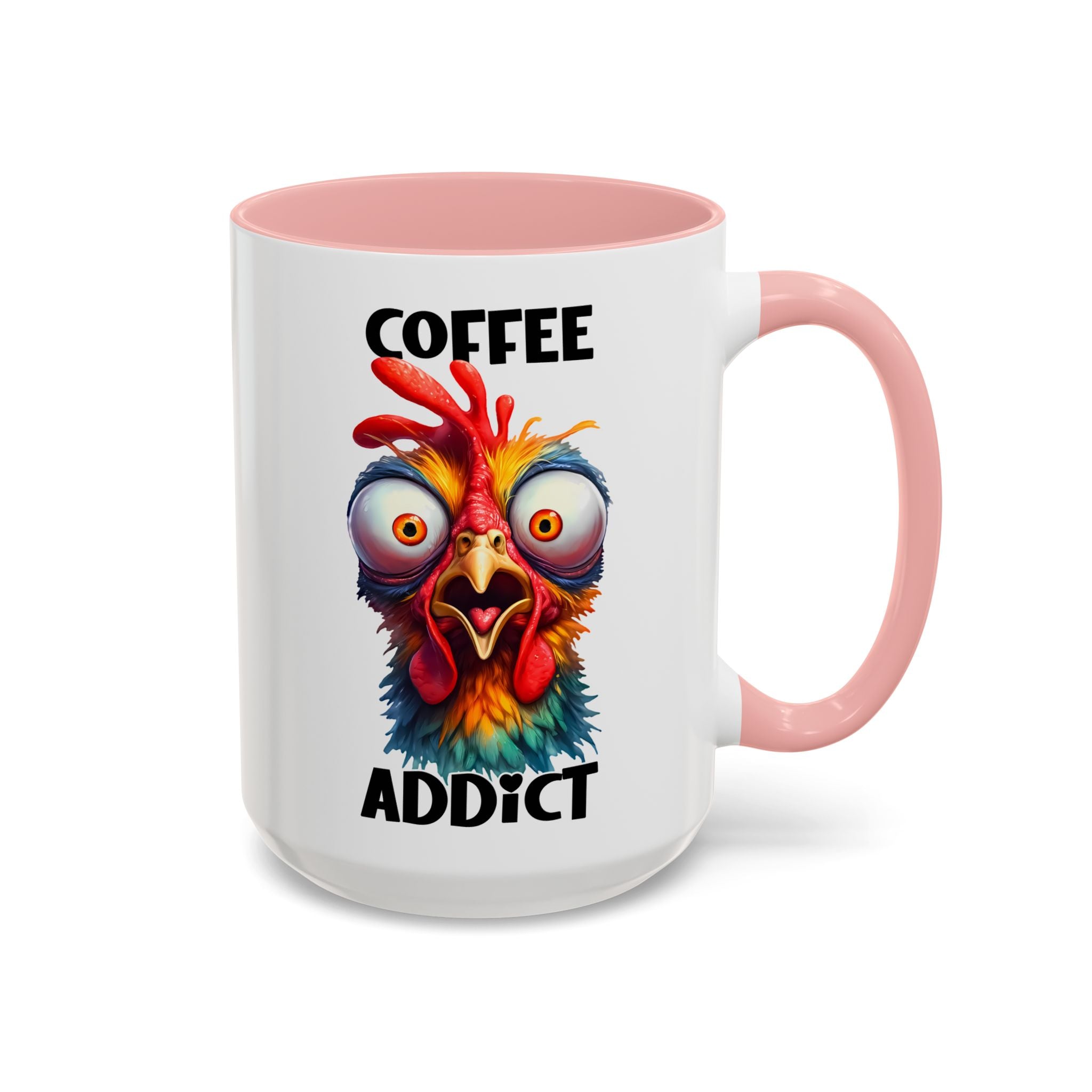 Coffee Addict – Perplexed Chicken Mug