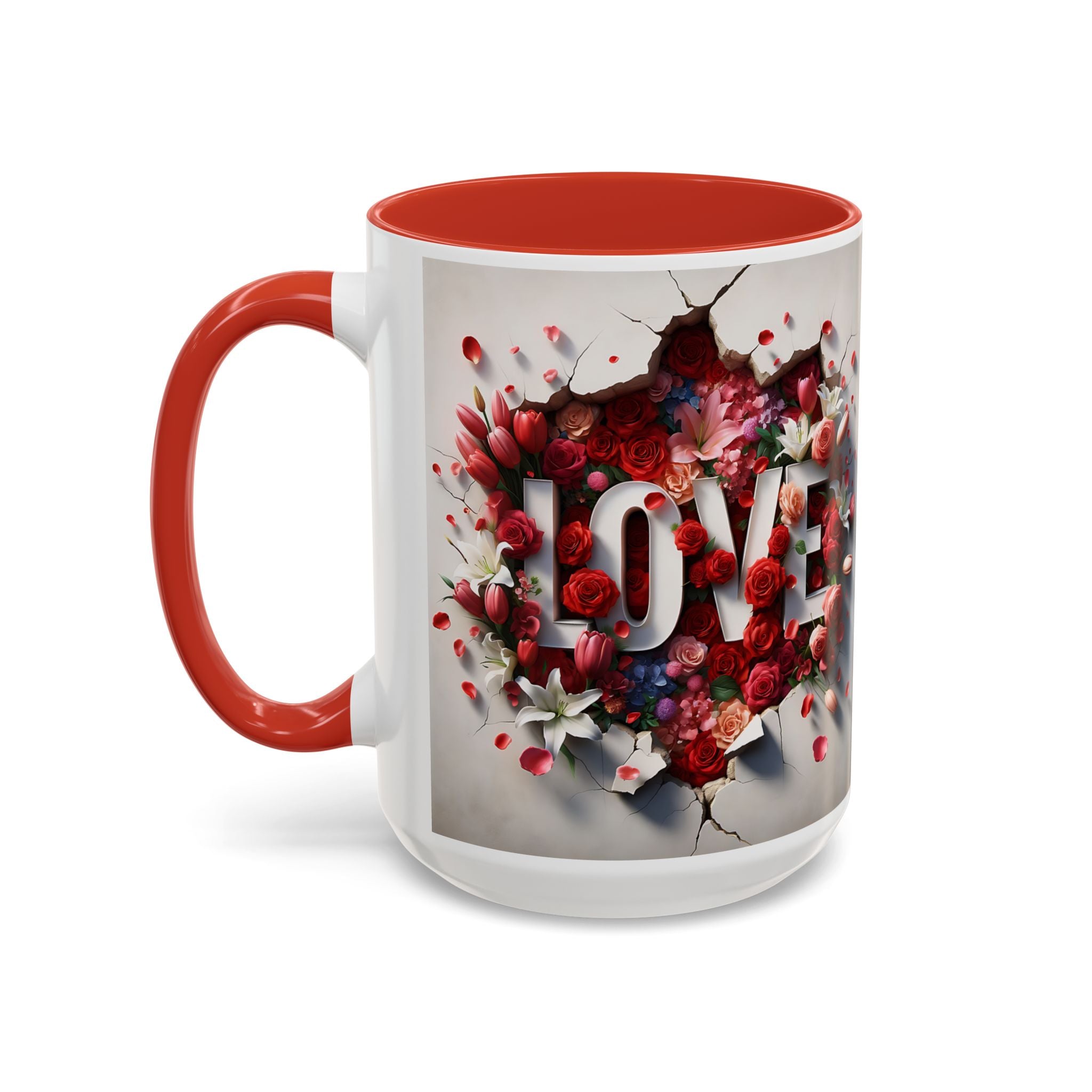 Love Mum Floral Coffee Mug