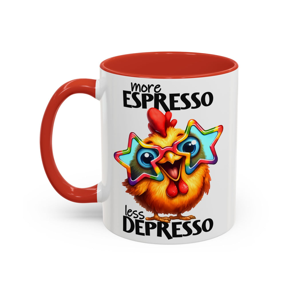 More Espresso, Less Depresso – Mood-Boosting Mug