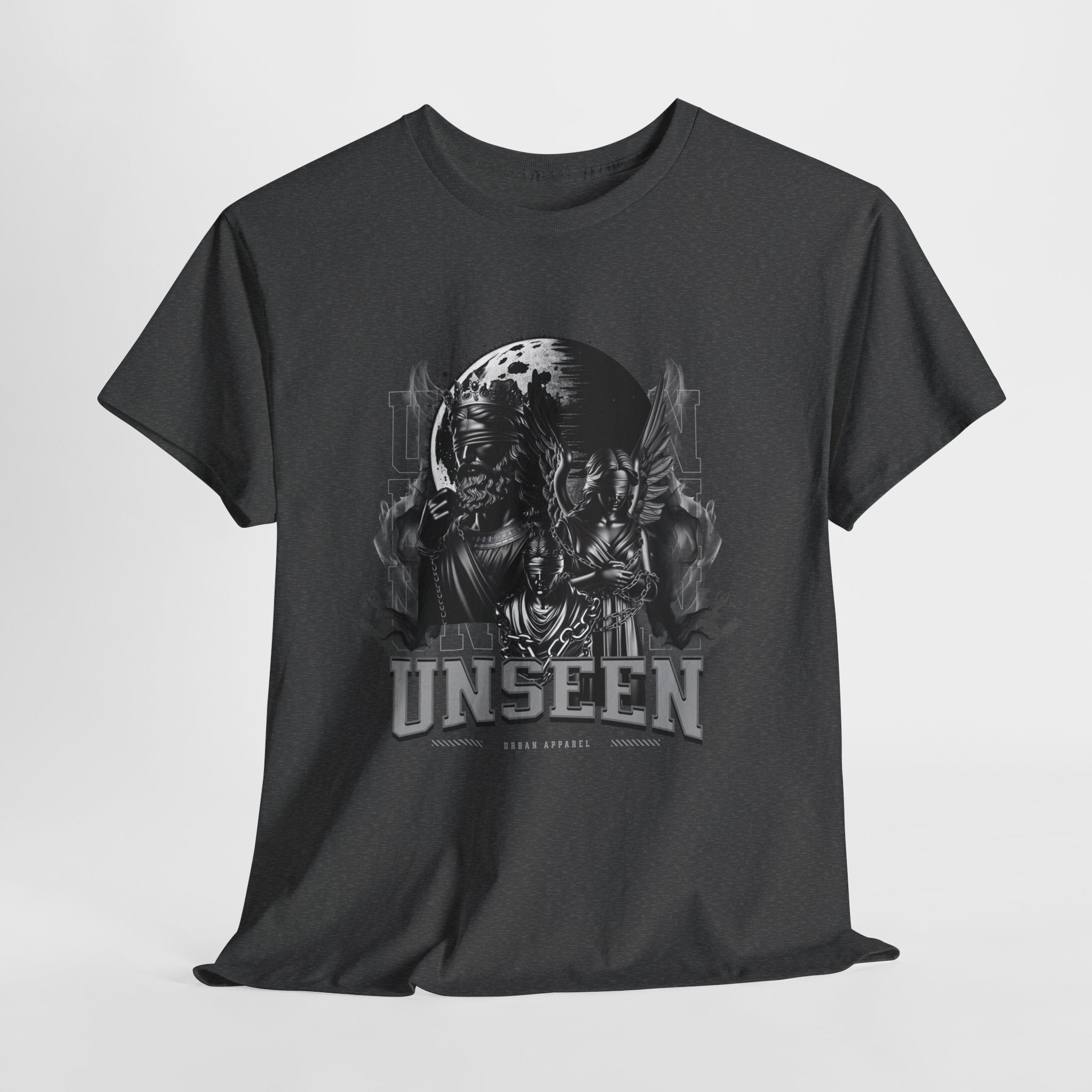 "Unseen" Blindfolded Figures with Chains - Dark Urban Apparel Digital Art