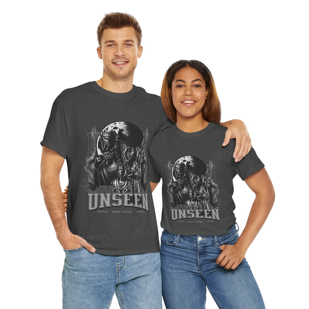 "Unseen" Blindfolded Figures with Chains - Dark Urban Apparel Digital Art