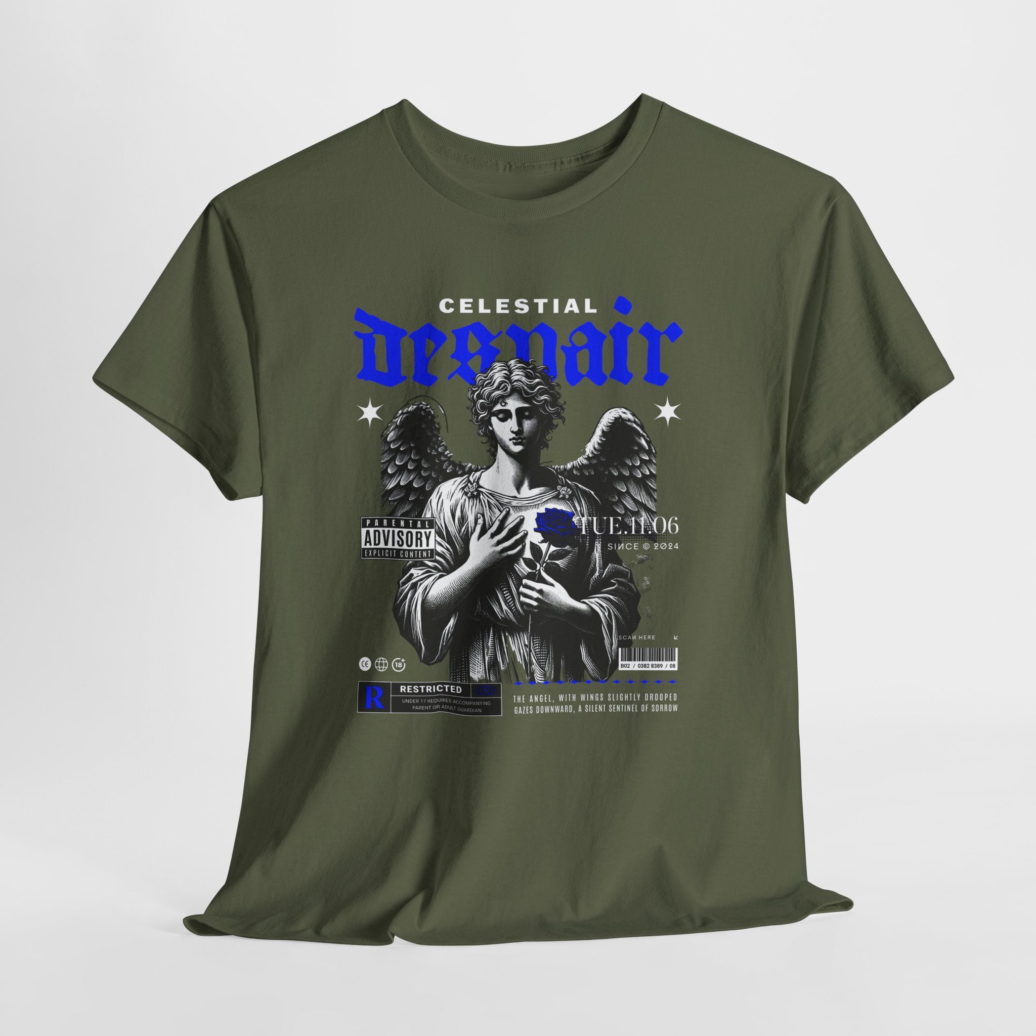 Celestial Despair Graphic T-Shirt Design