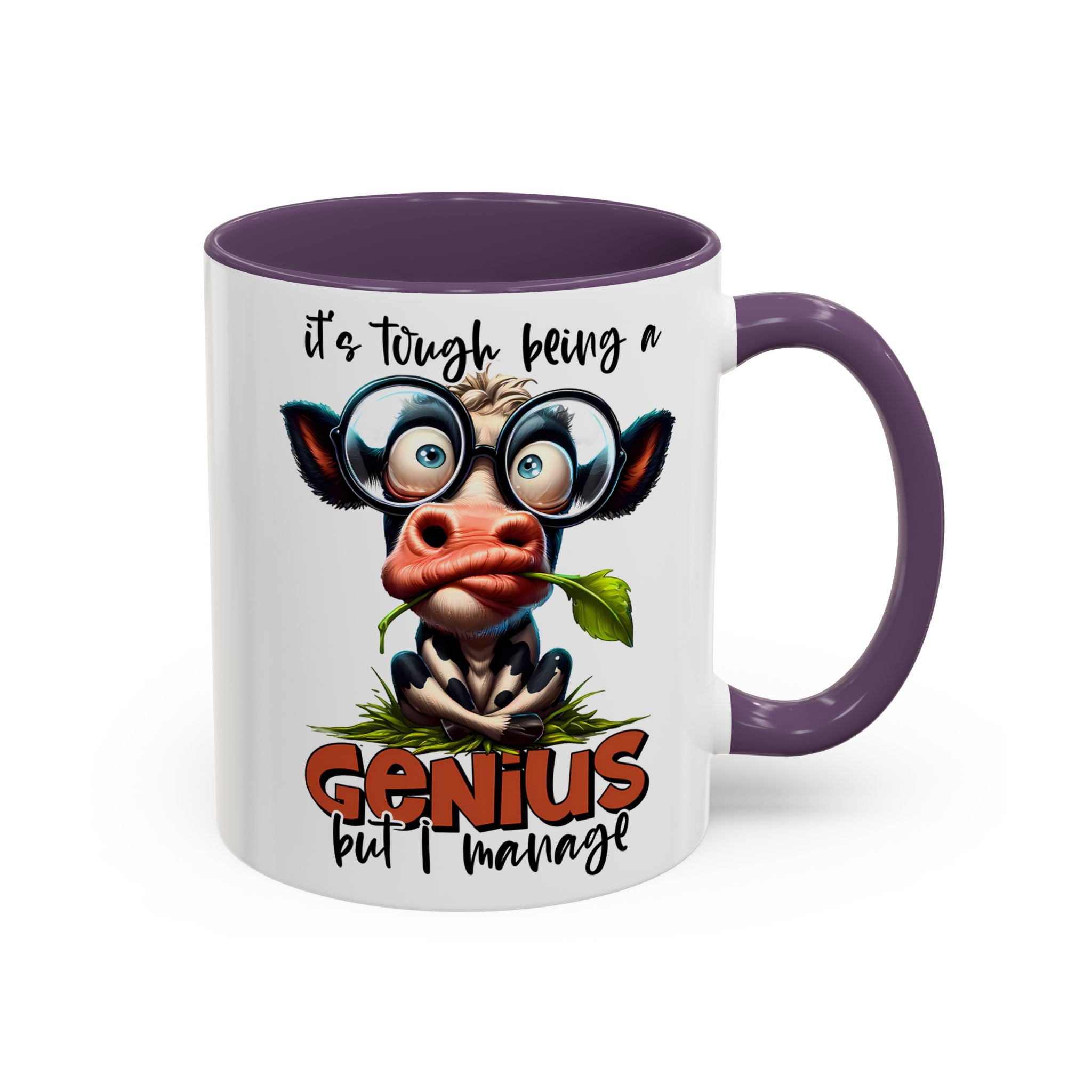 Moo-dest Genius Coffee Mug