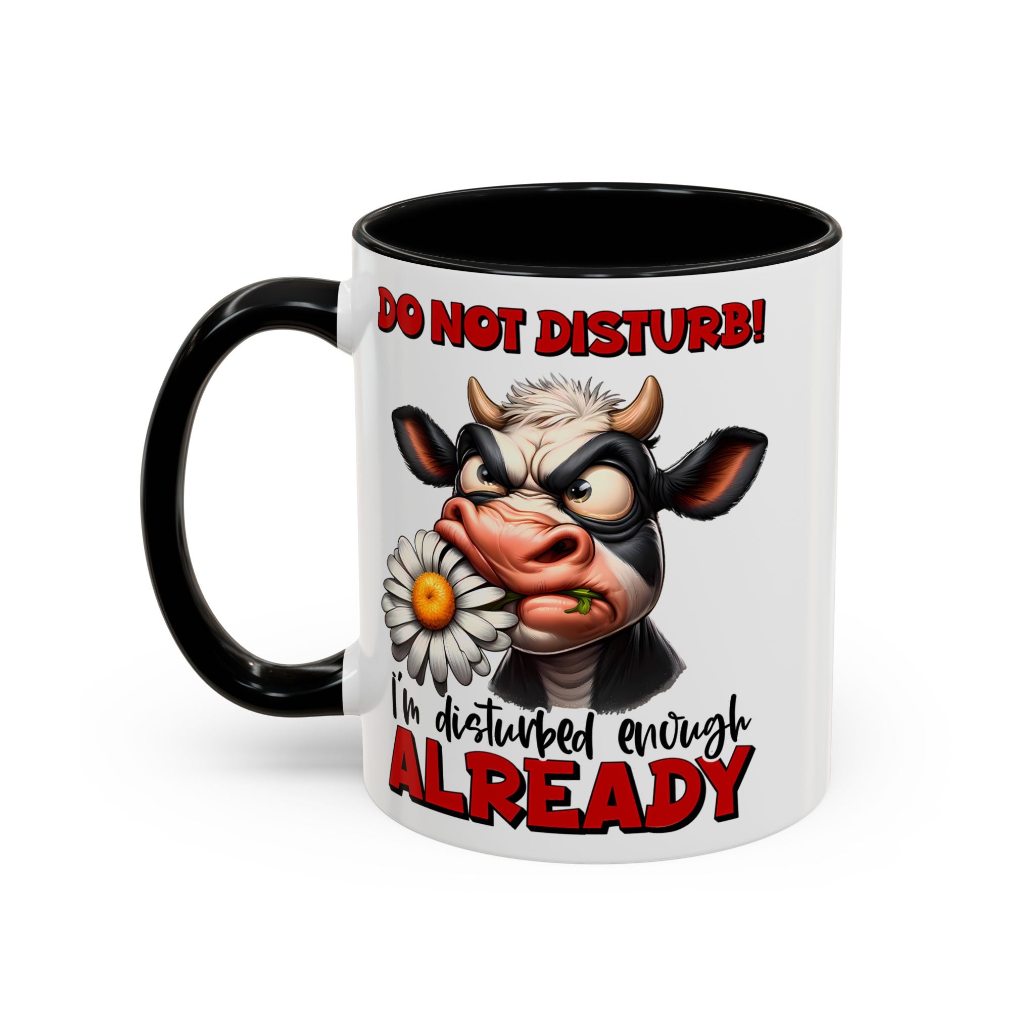 Disturbed & Caffeinated Coffee Mug