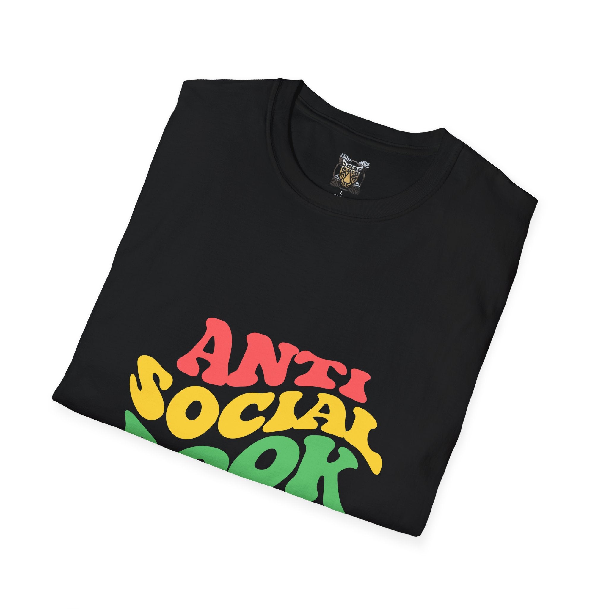 Anti Social Book Club T-Shirt – Funny Reading Graphic Tee, Introvert Book Lover Shirt, Unisex Literary