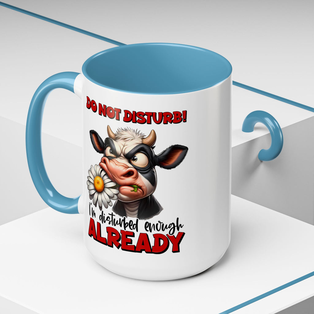 Disturbed & Caffeinated Coffee Mug