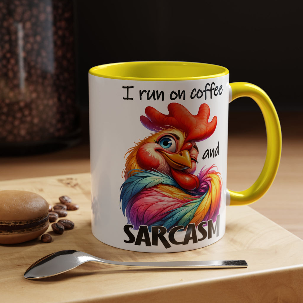 I Run on Coffee and Sarcasm – Wit-Fueled Mug