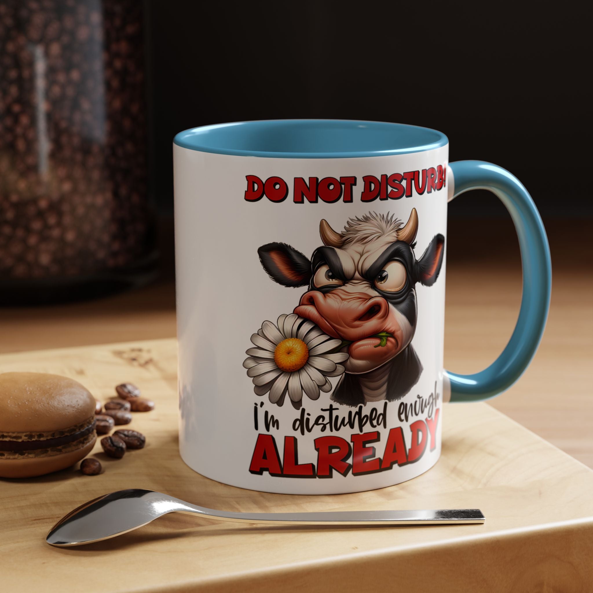 Disturbed & Caffeinated Coffee Mug