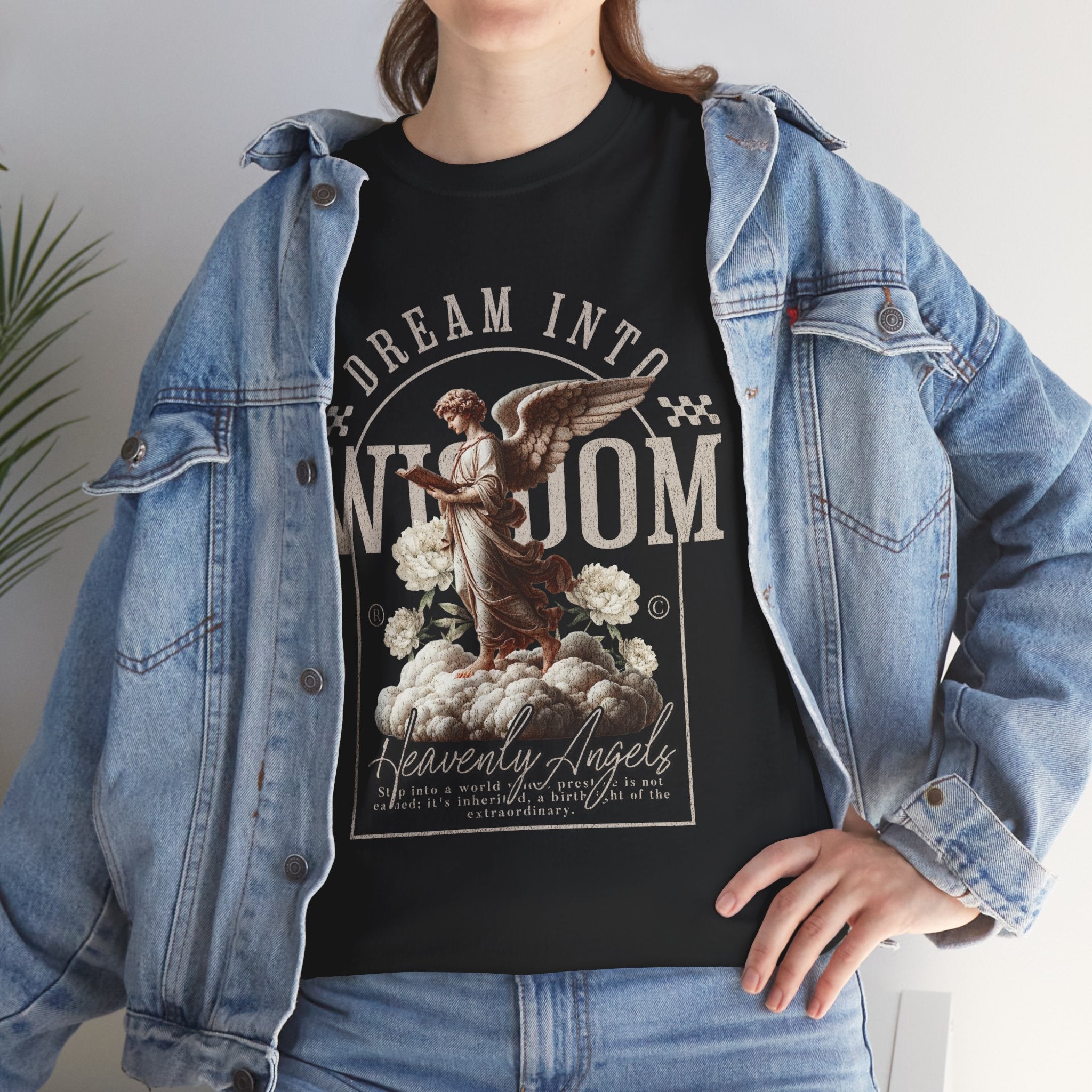"Dream into Wisdom" - Heavenly Angels T-Shirt Design