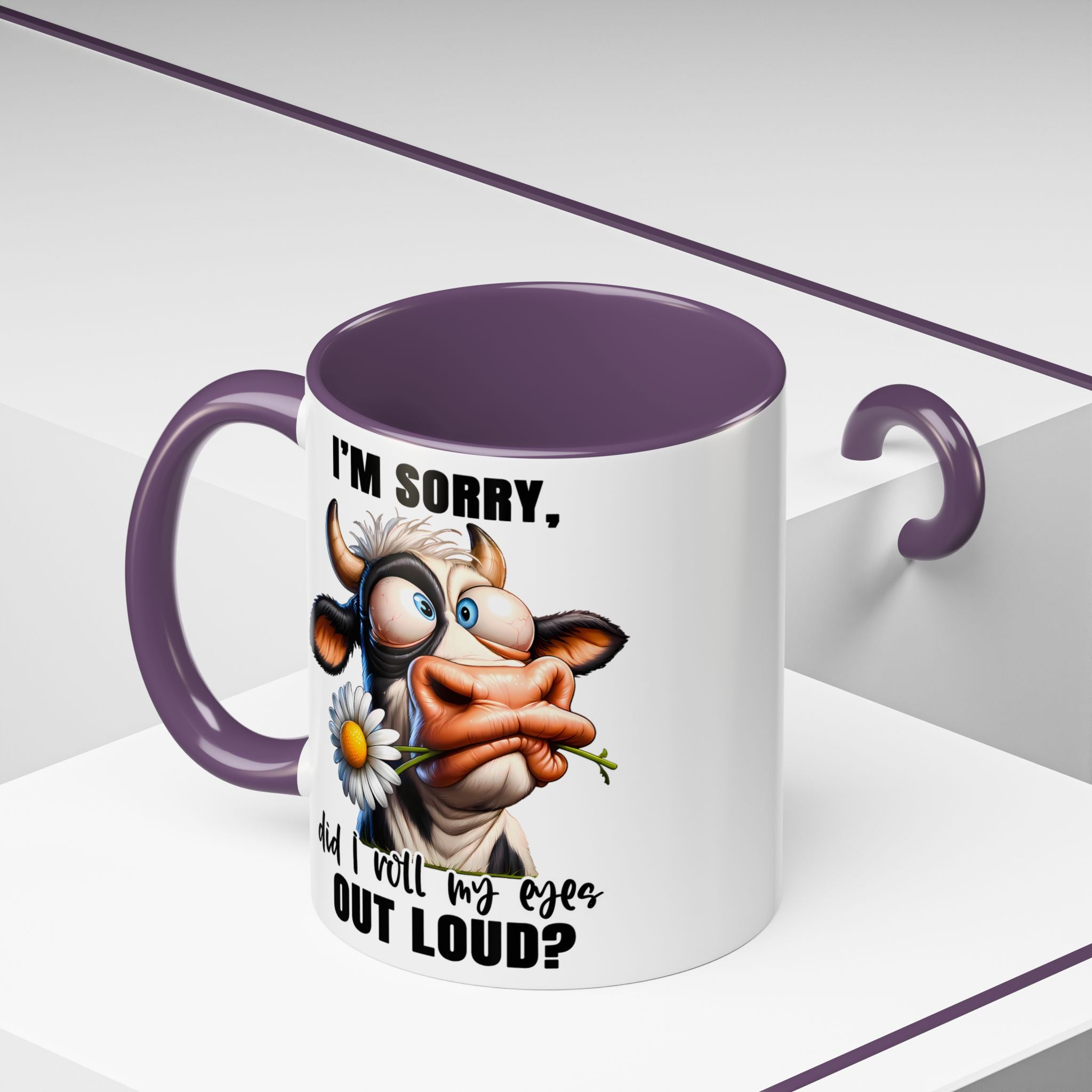 Sassy Cow Eye-Roll Mug
