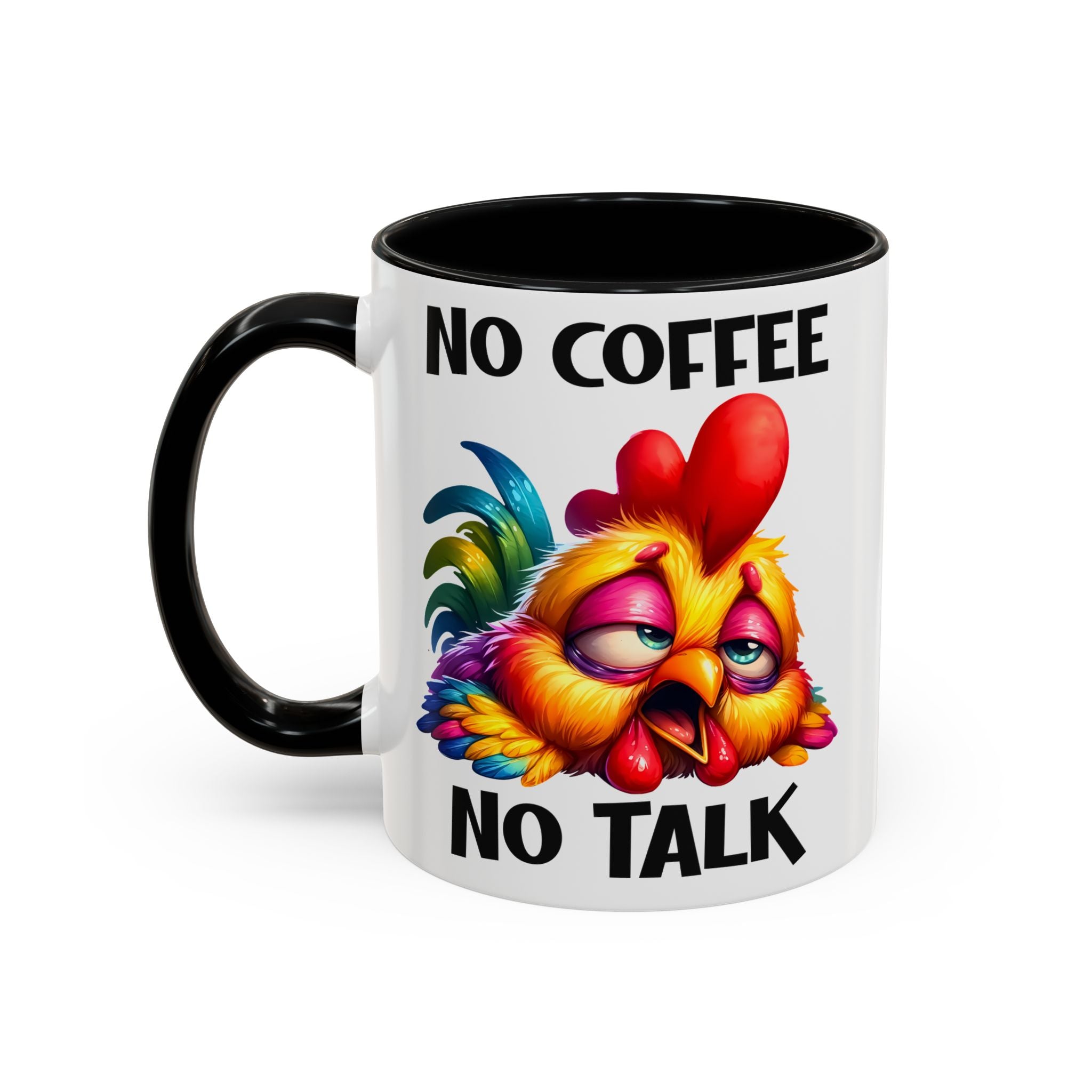 No Coffee, No Talk – Pre-Caffeine Warning Mug