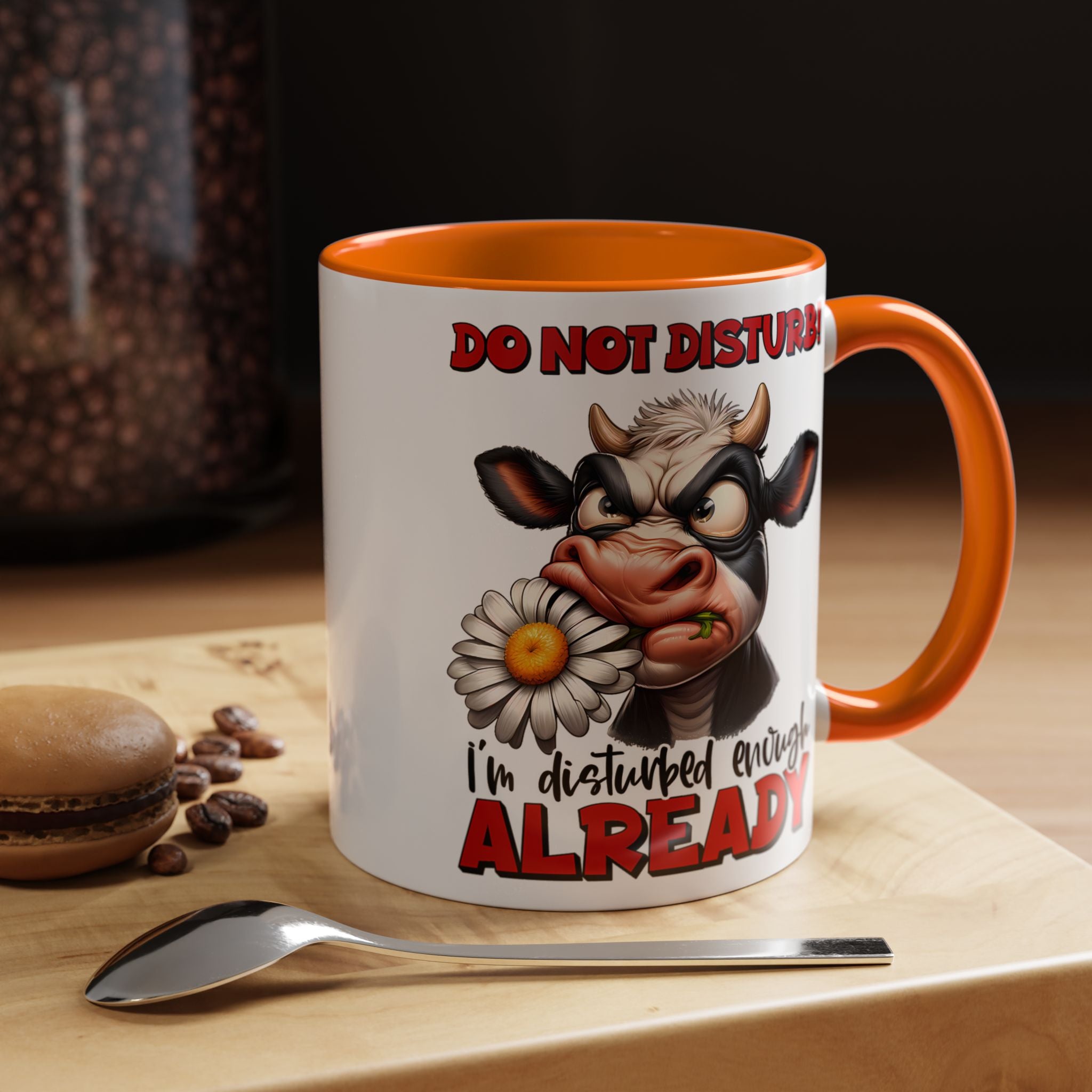 Disturbed & Caffeinated Coffee Mug