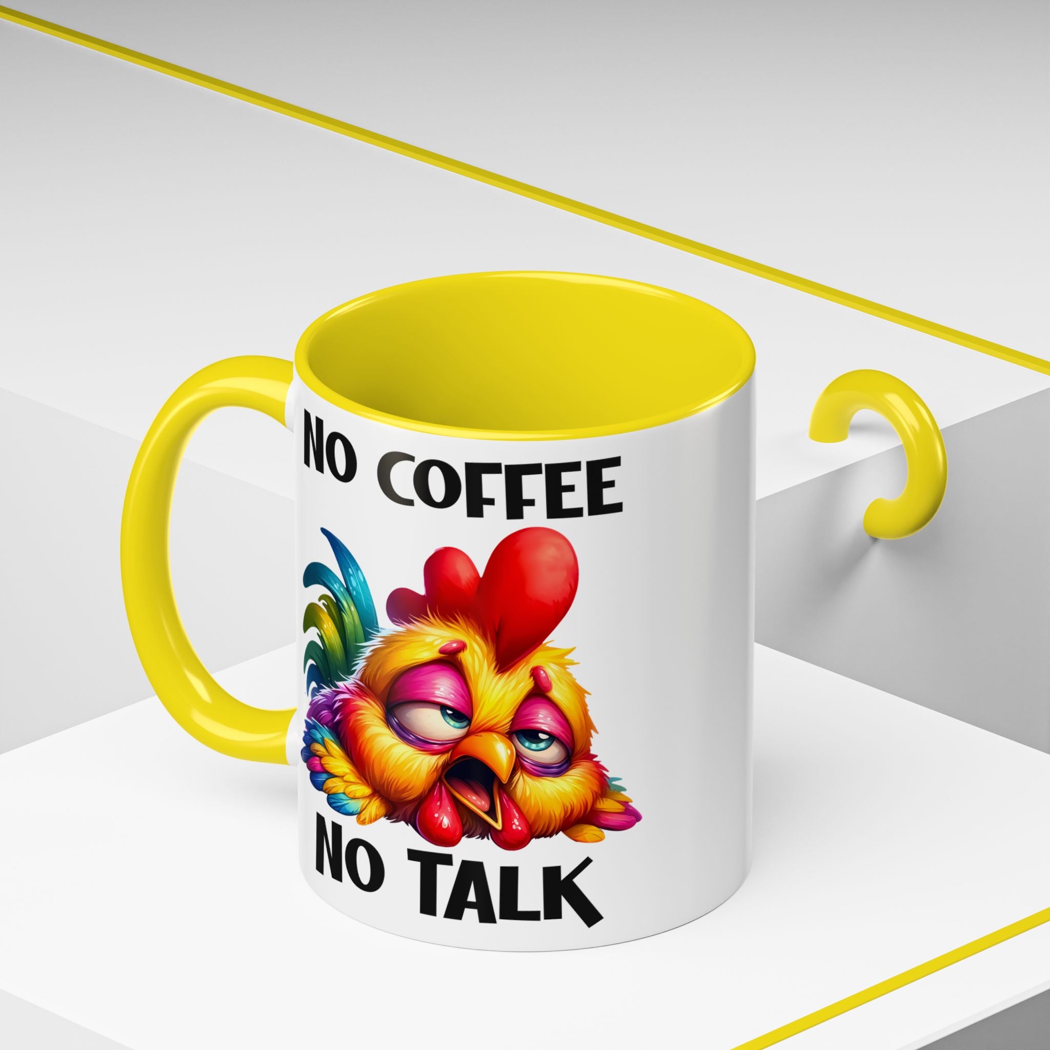 No Coffee, No Talk – Pre-Caffeine Warning Mug
