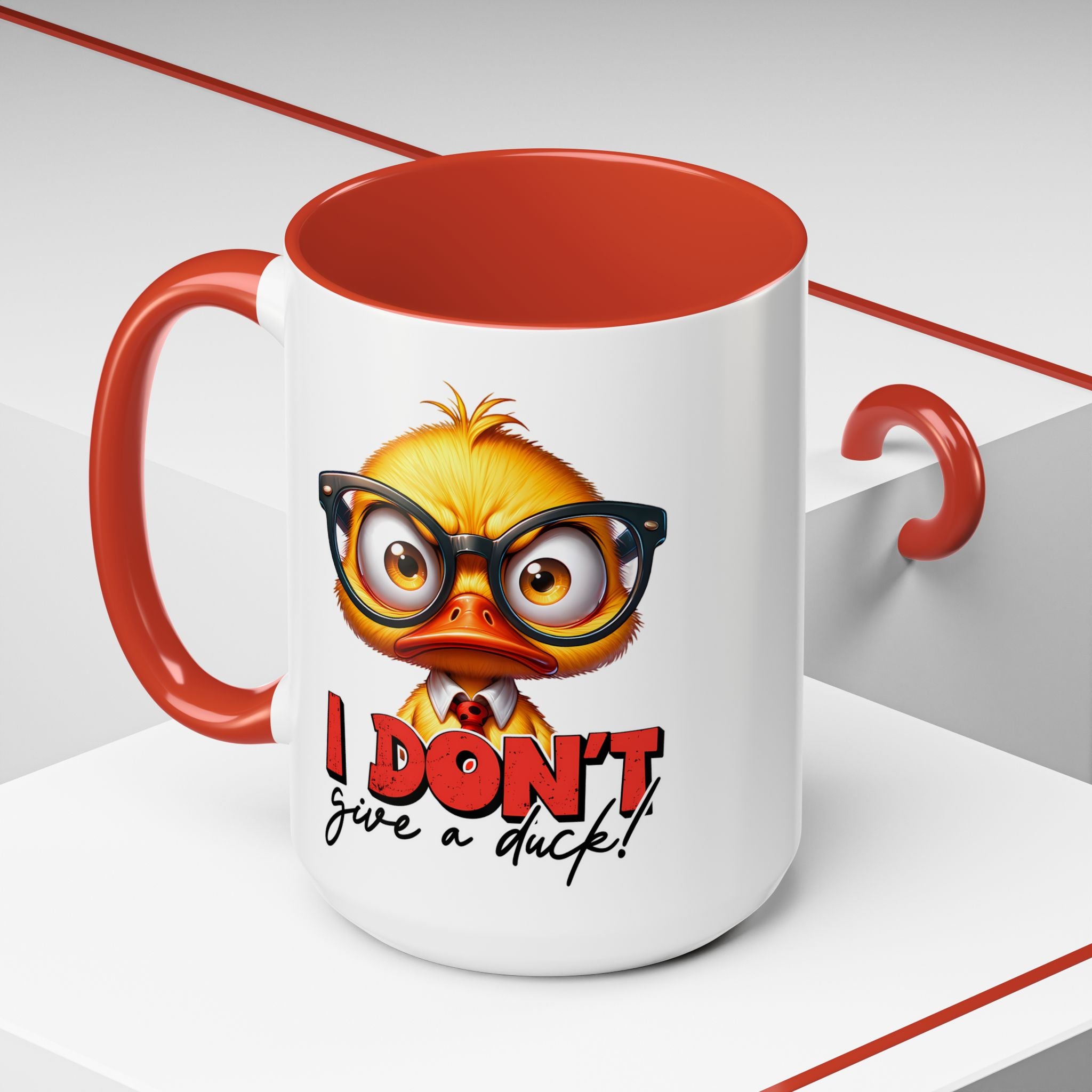 I Don’t Give a Duck – No-Nonsense Duckling Mug