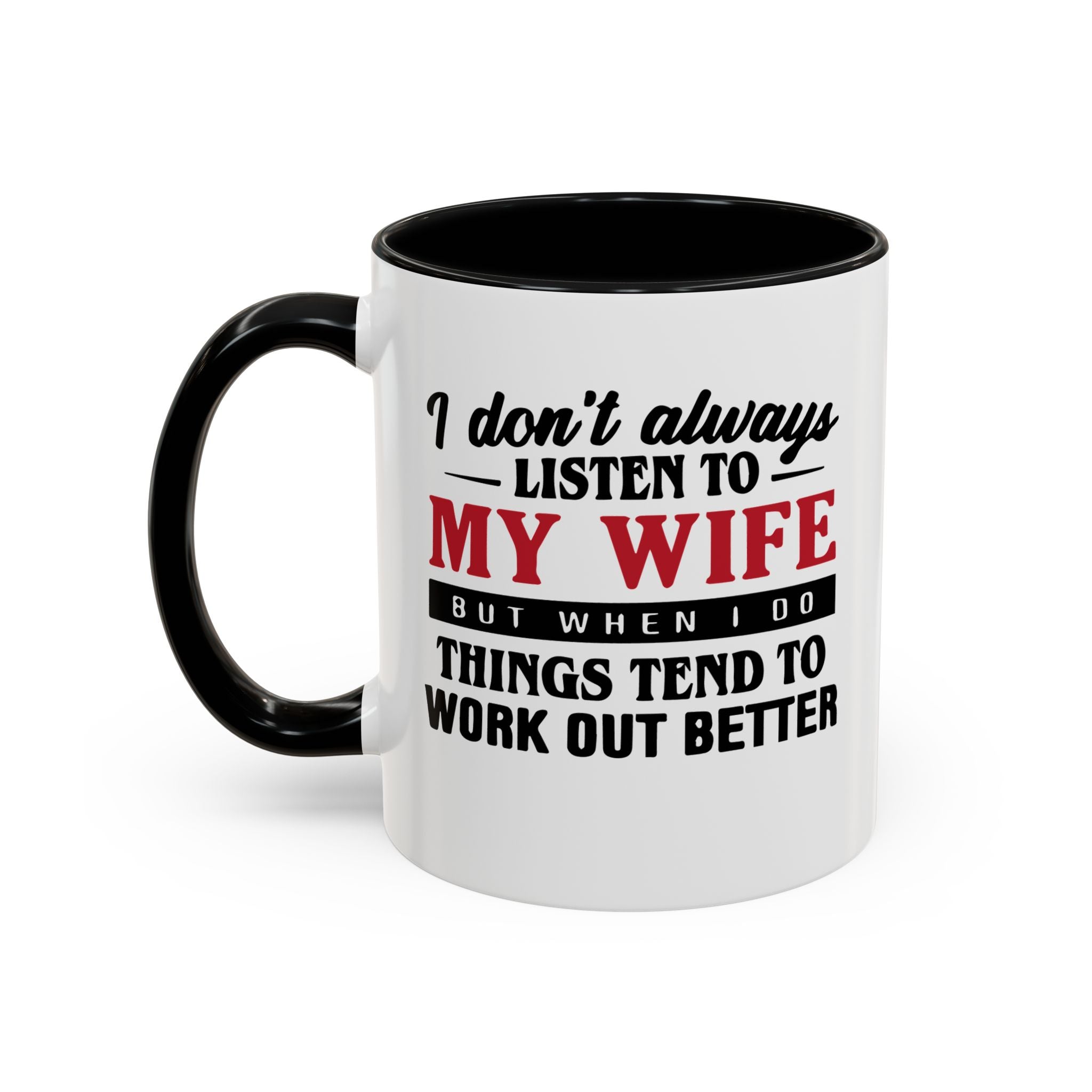 Funny Husband Coffee Mug – 11oz & 15oz Humor Quote, Colorful Interior