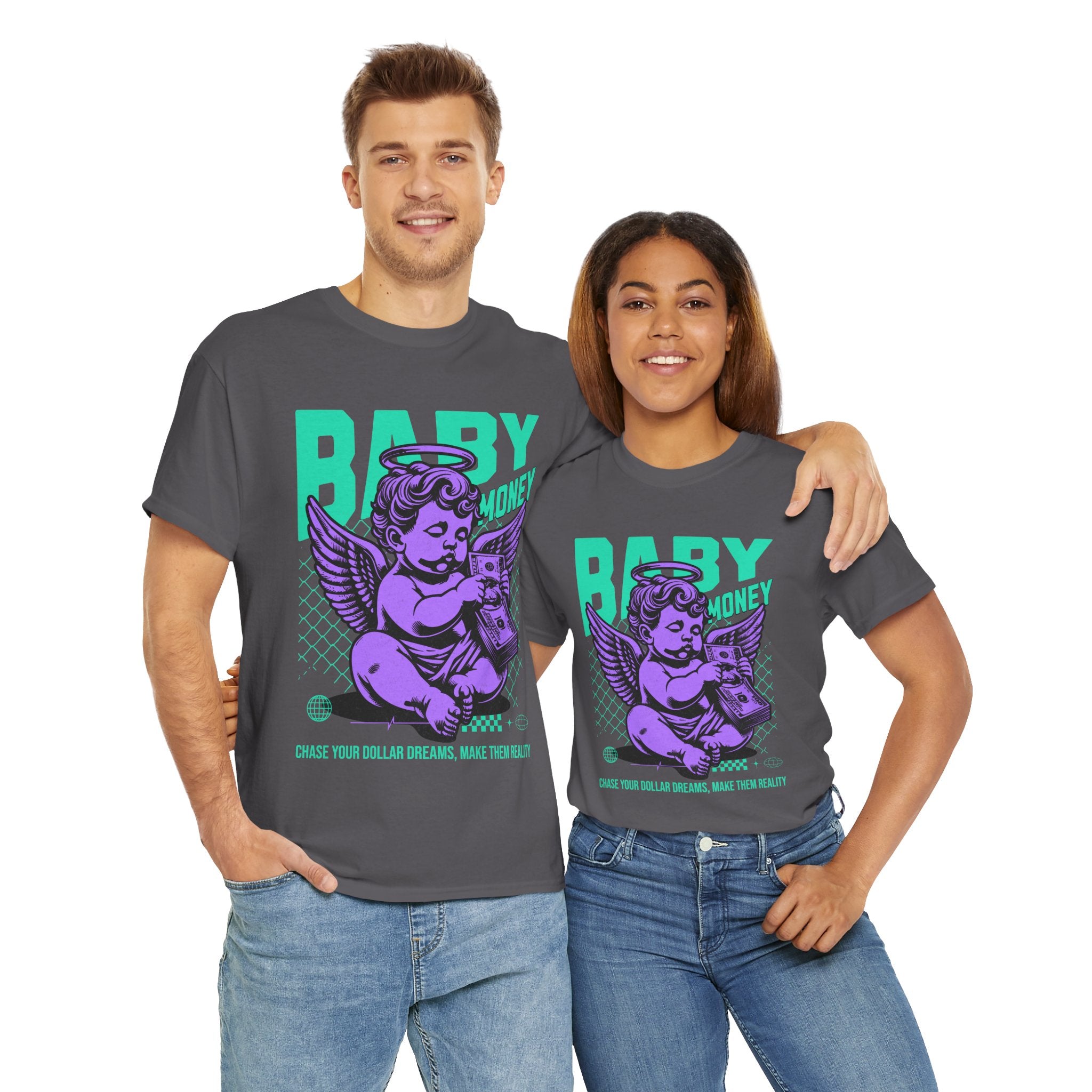 Baby Money: Chase Your Dollar Dreams Streetwear Graphic