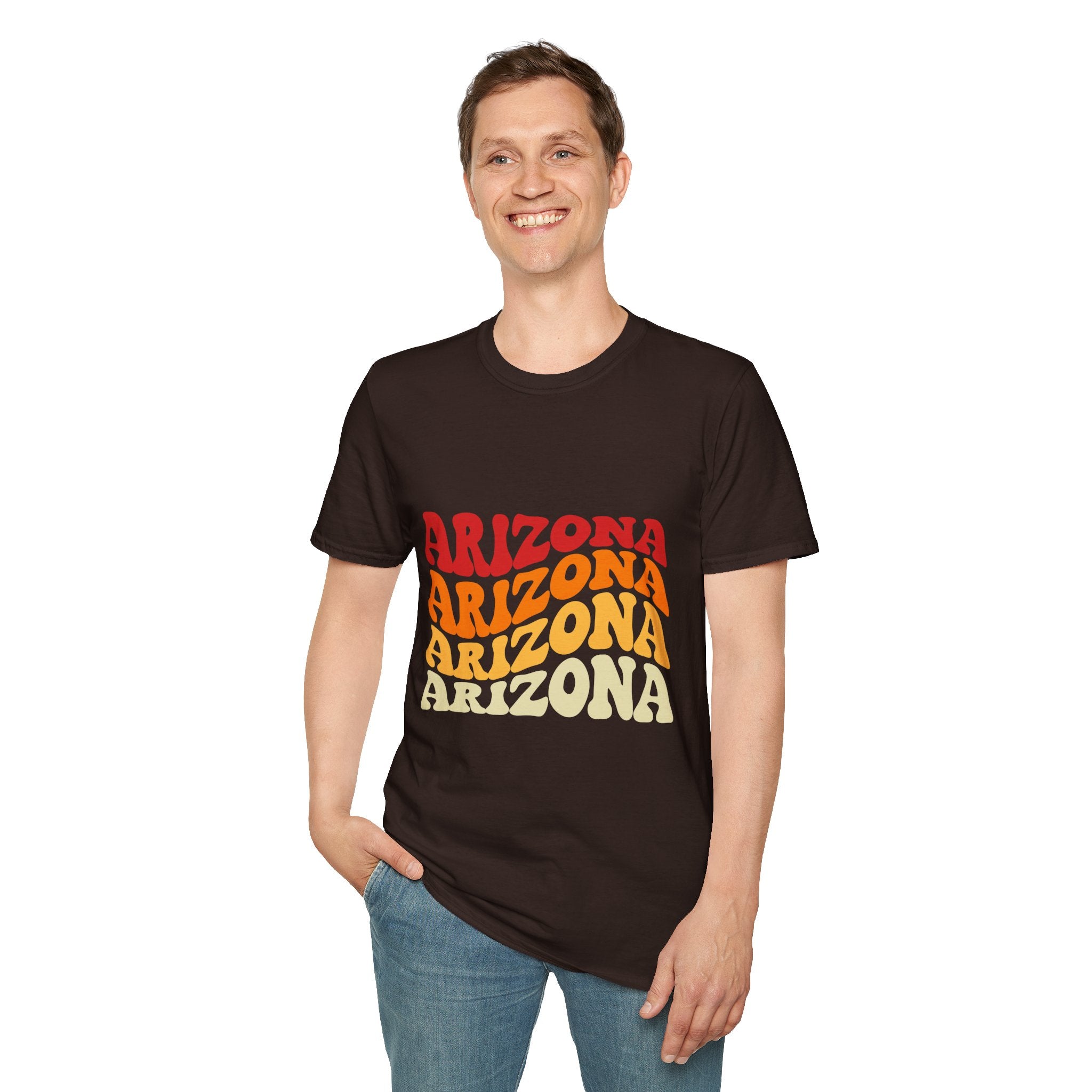Arizona T-Shirt – Retro Arizona Graphic Tee, Desert Vibes Shirt, Unisex Southwest Travel Apparel