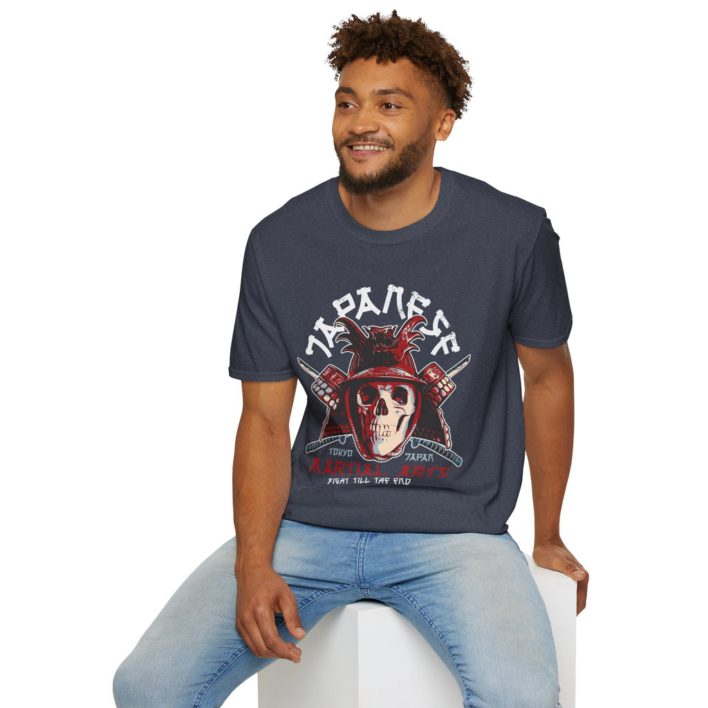 Japanese Martial Arts – Fight Till the End Samurai Skull