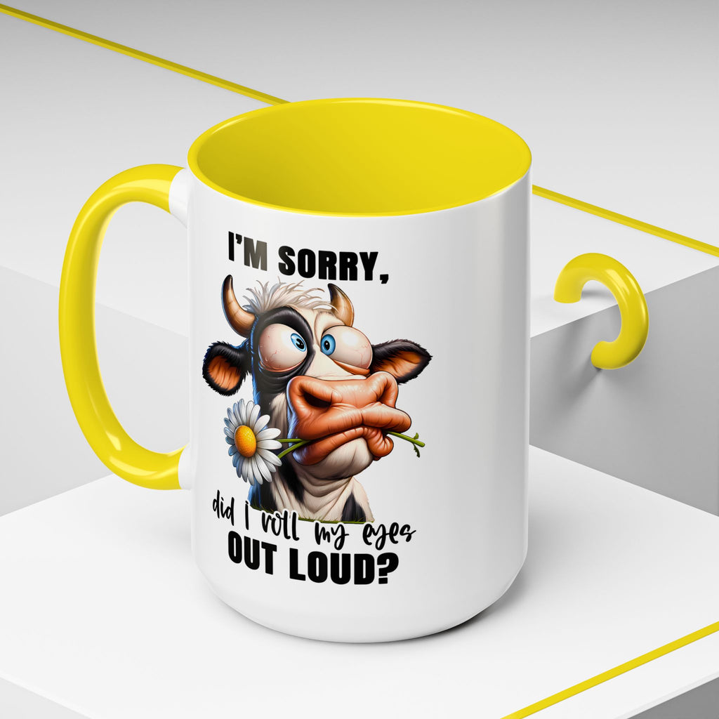 Sassy Cow Eye-Roll Mug
