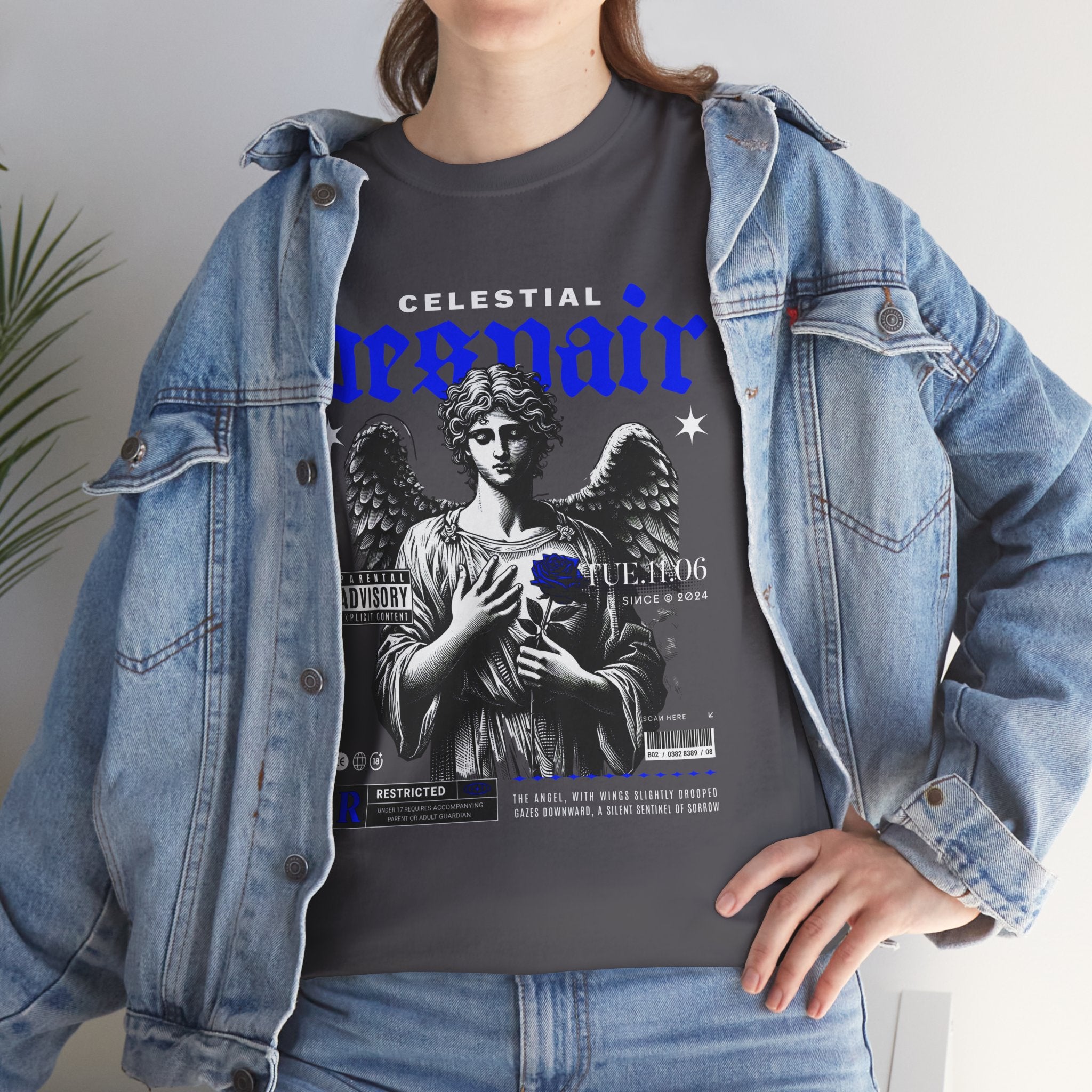 Celestial Despair Graphic T-Shirt Design