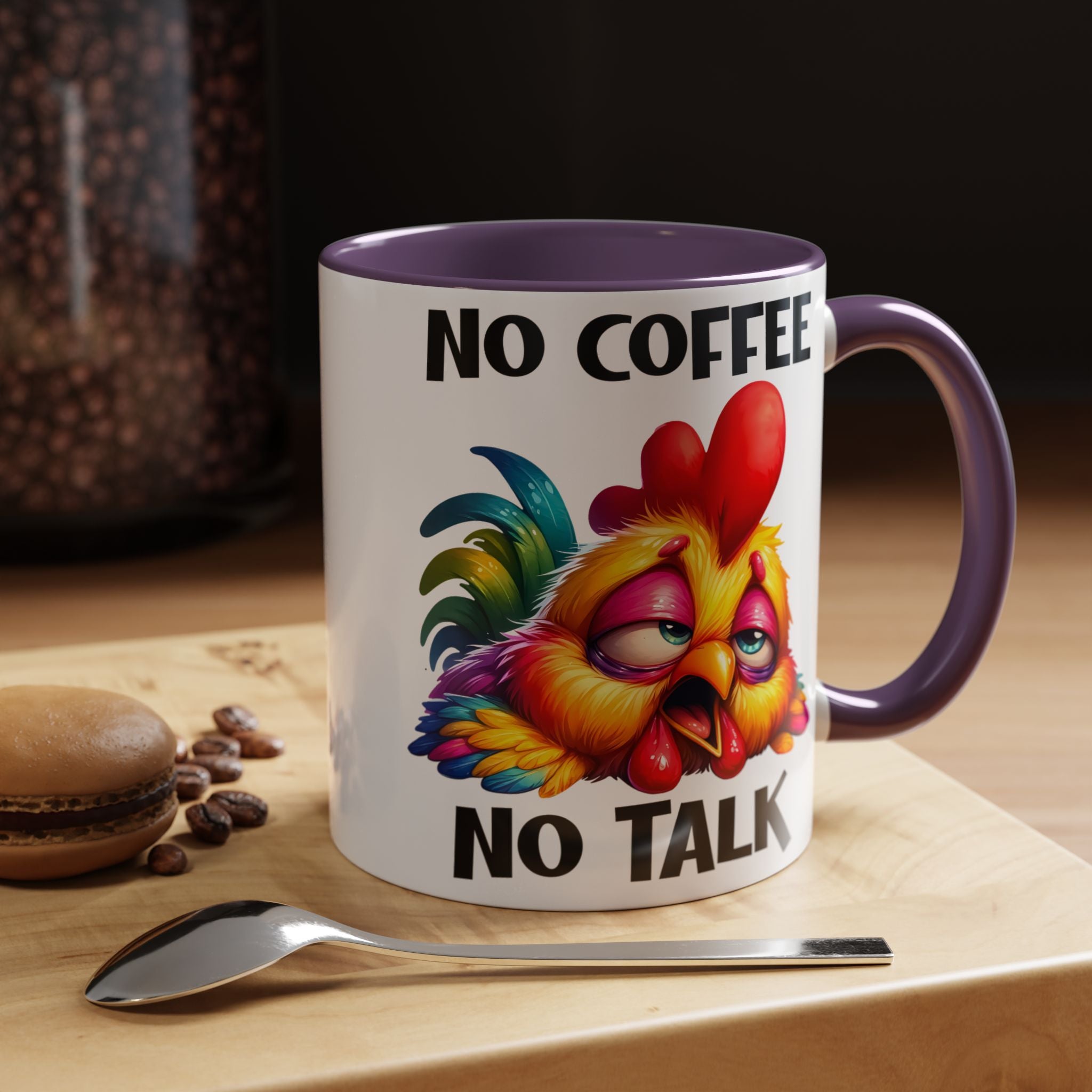 No Coffee, No Talk – Pre-Caffeine Warning Mug