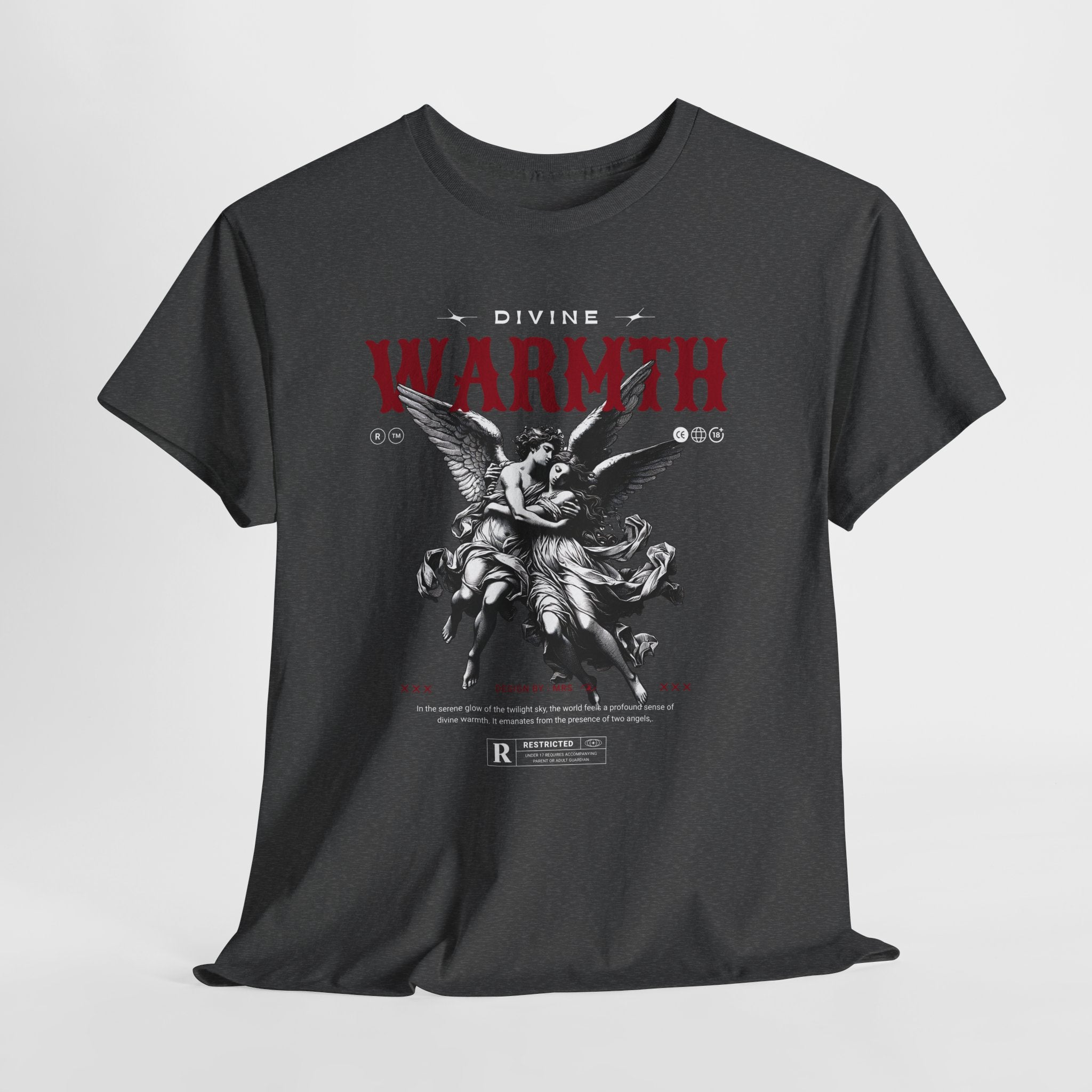 Divine Warmth: Angelic Embrace T-Shirt Design