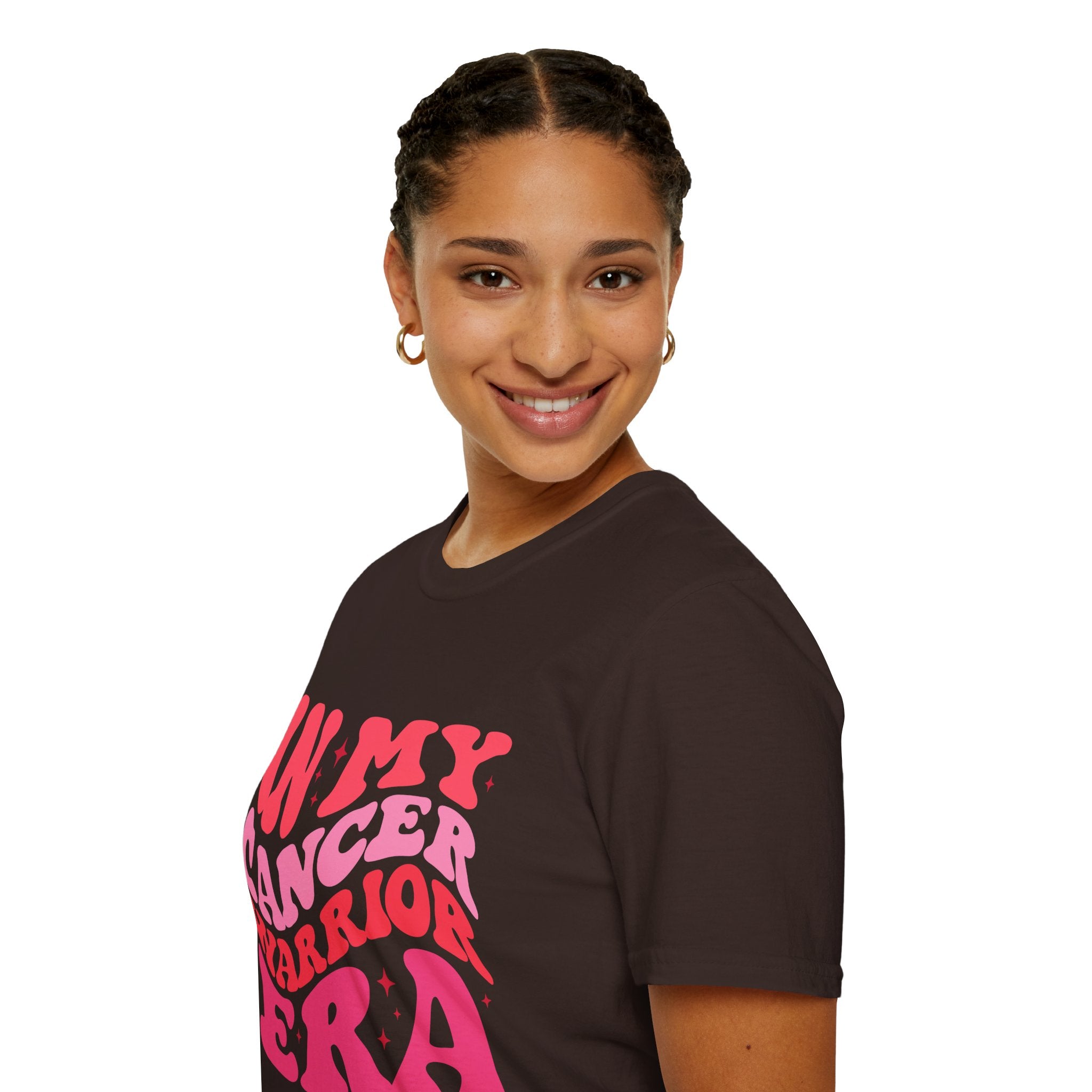 Inspirational T-Shirt – “In My Cancer Warrior Era” Support Tee for Cancer Survivors, Fighters, and Awareness Events