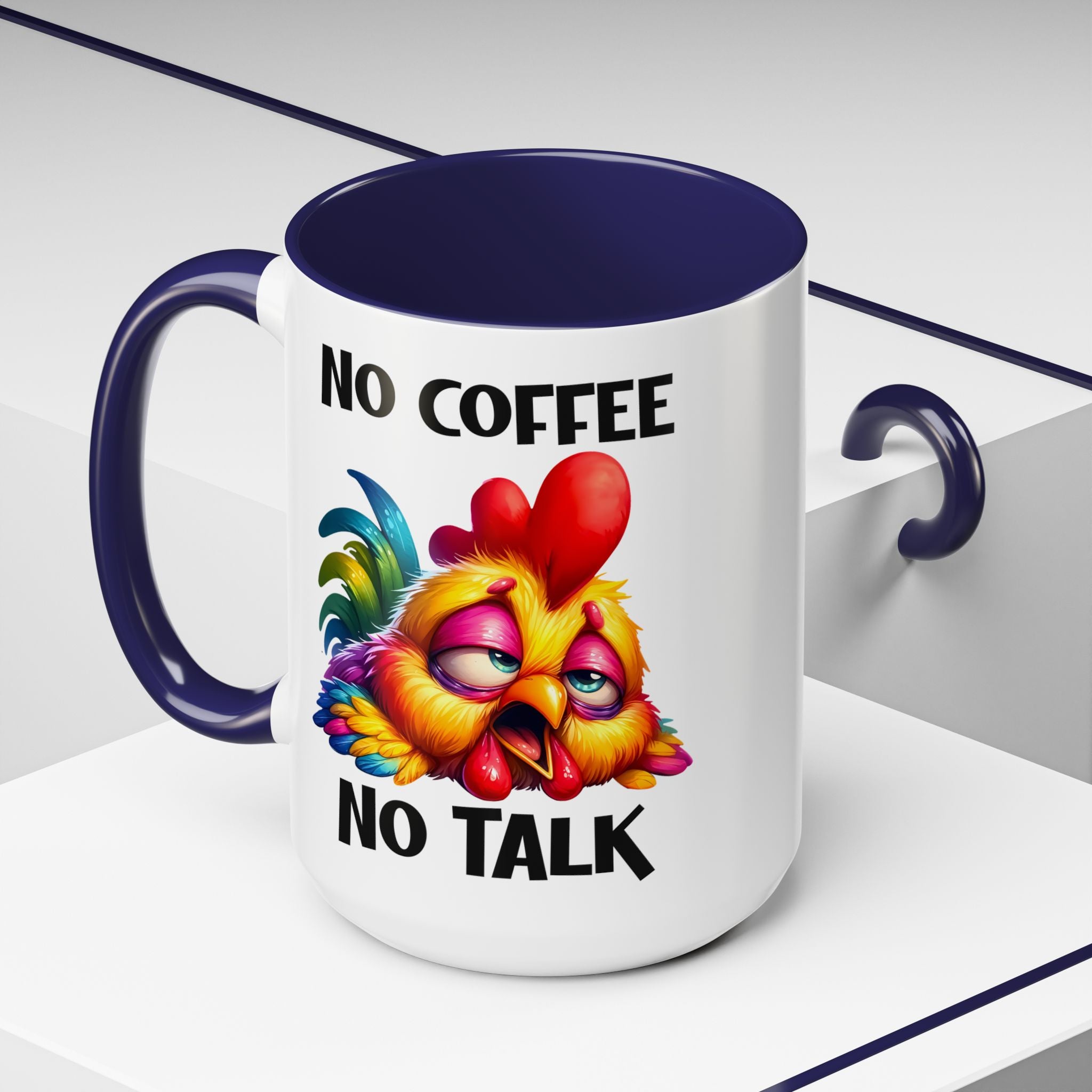 No Coffee, No Talk – Pre-Caffeine Warning Mug
