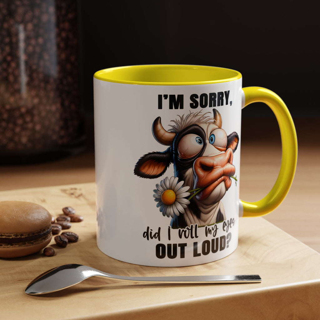 Sassy Cow Eye-Roll Mug