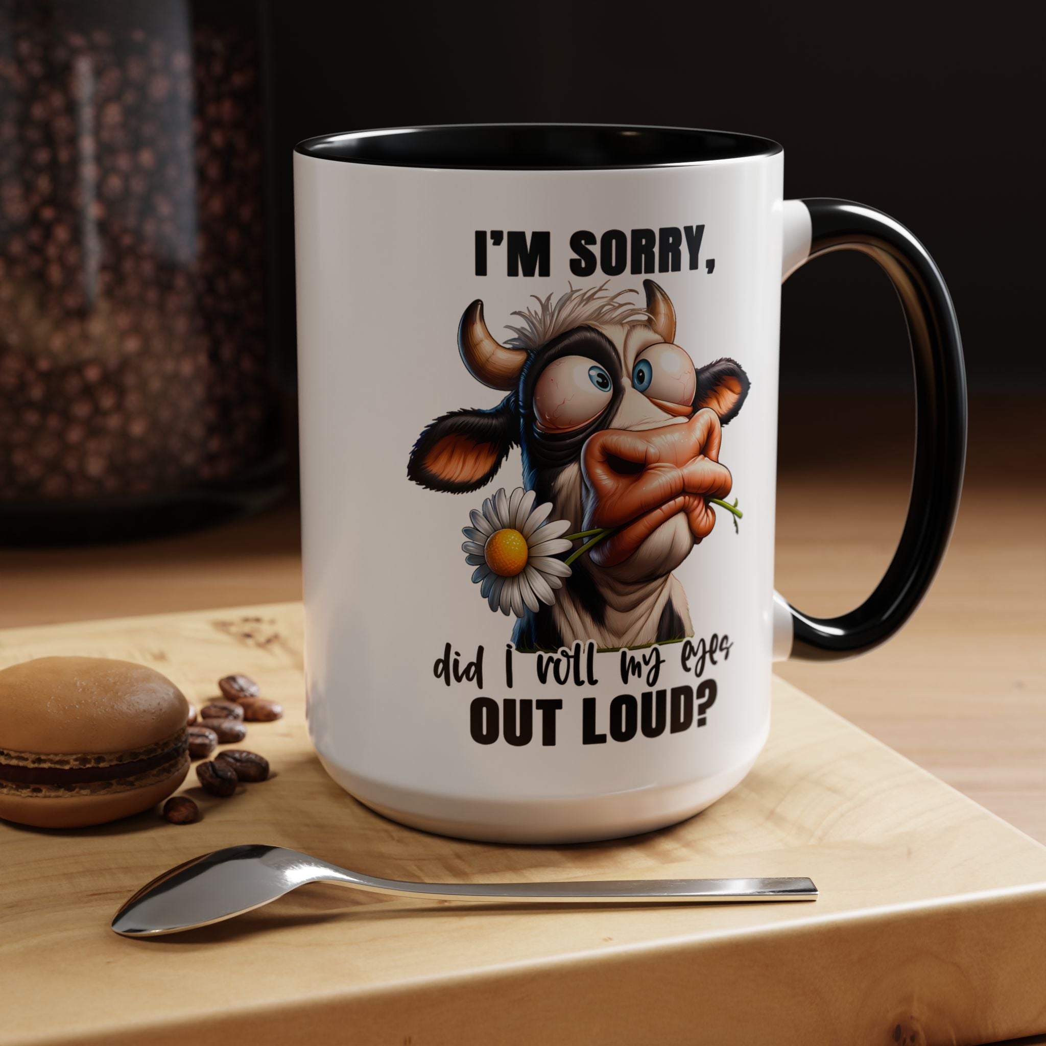 Sassy Cow Eye-Roll Mug