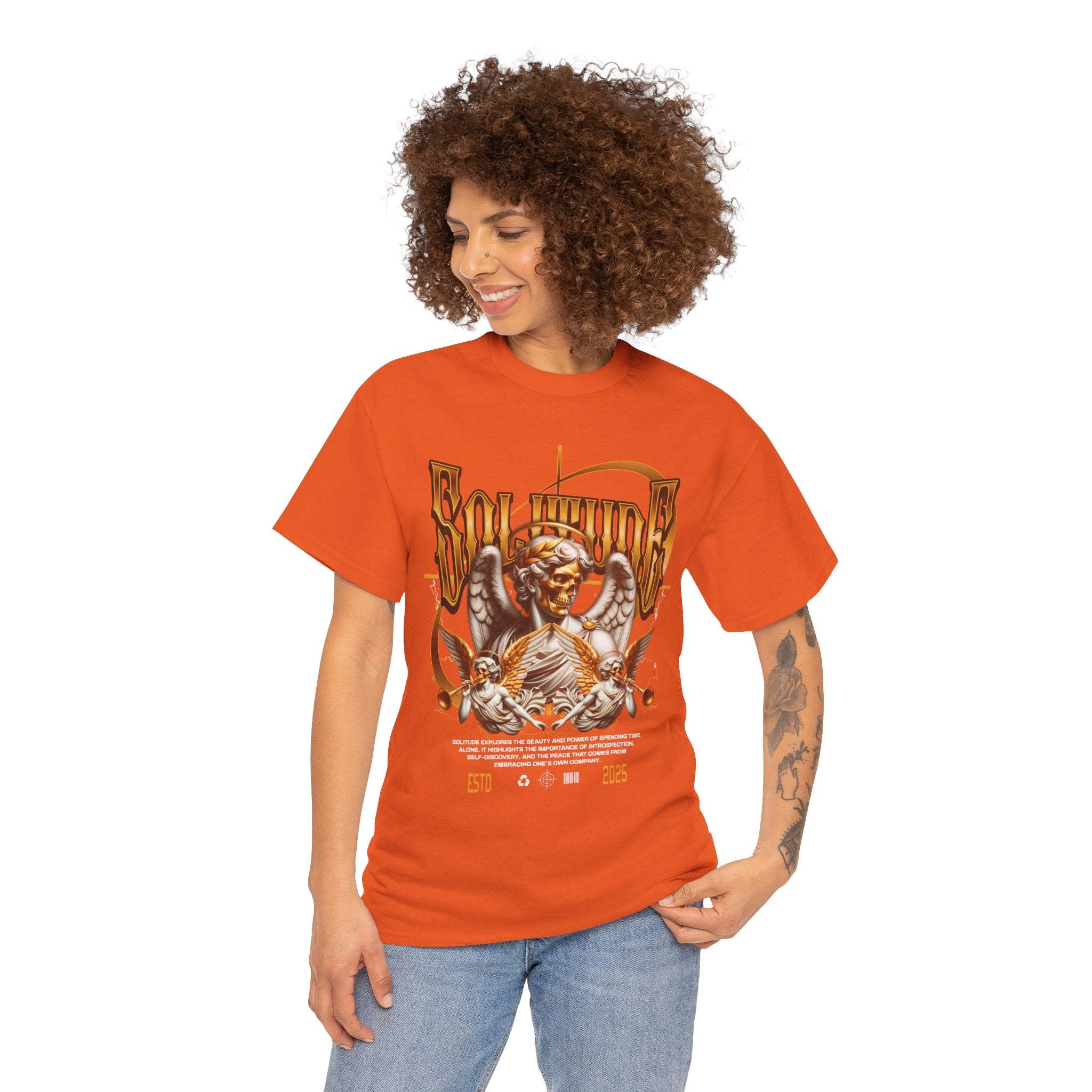 "Wings of Sin" - Gothic T-Shirt Design