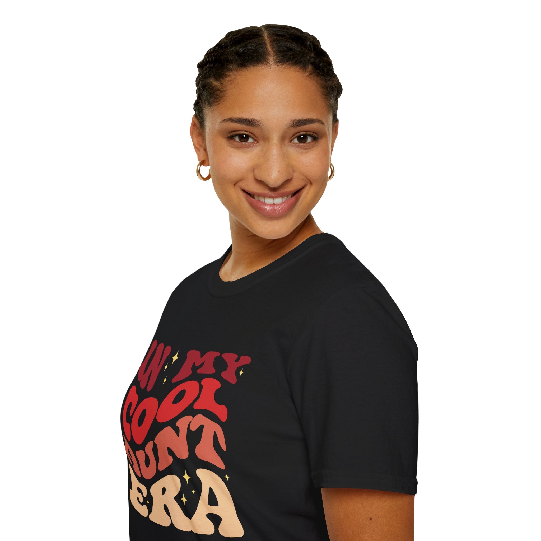 Cool Aunt T-Shirt – “In My Cool Aunt Era” Fun Auntie Gift Tee for Birthdays, Family Gatherings, and Everyday Wear